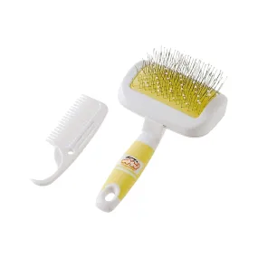 Cattyman Honey Smile Ball Pin Curved Slicker Brush (NHS-55)