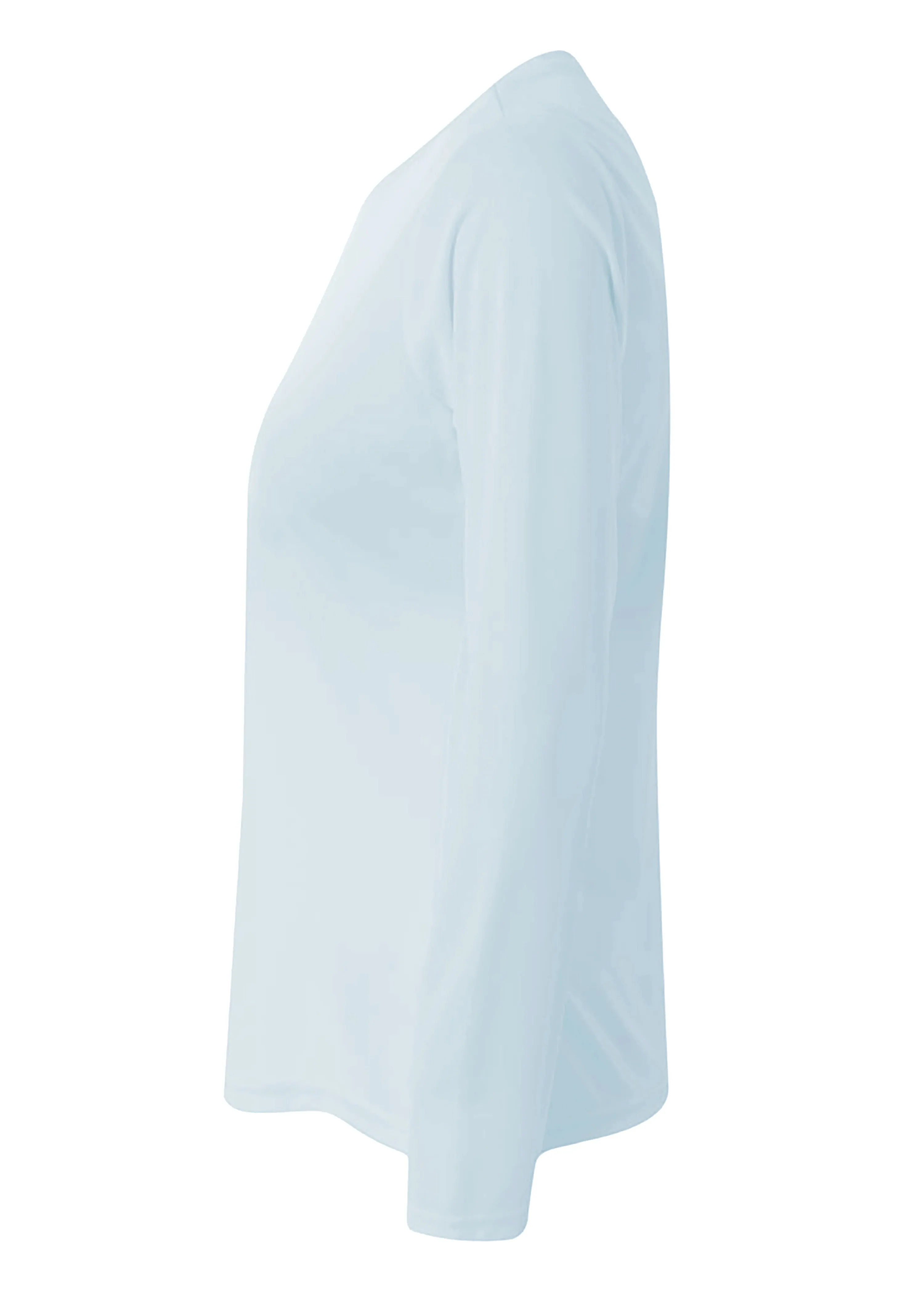 A4 Womens Long Sleeve Cooling Performance Crew