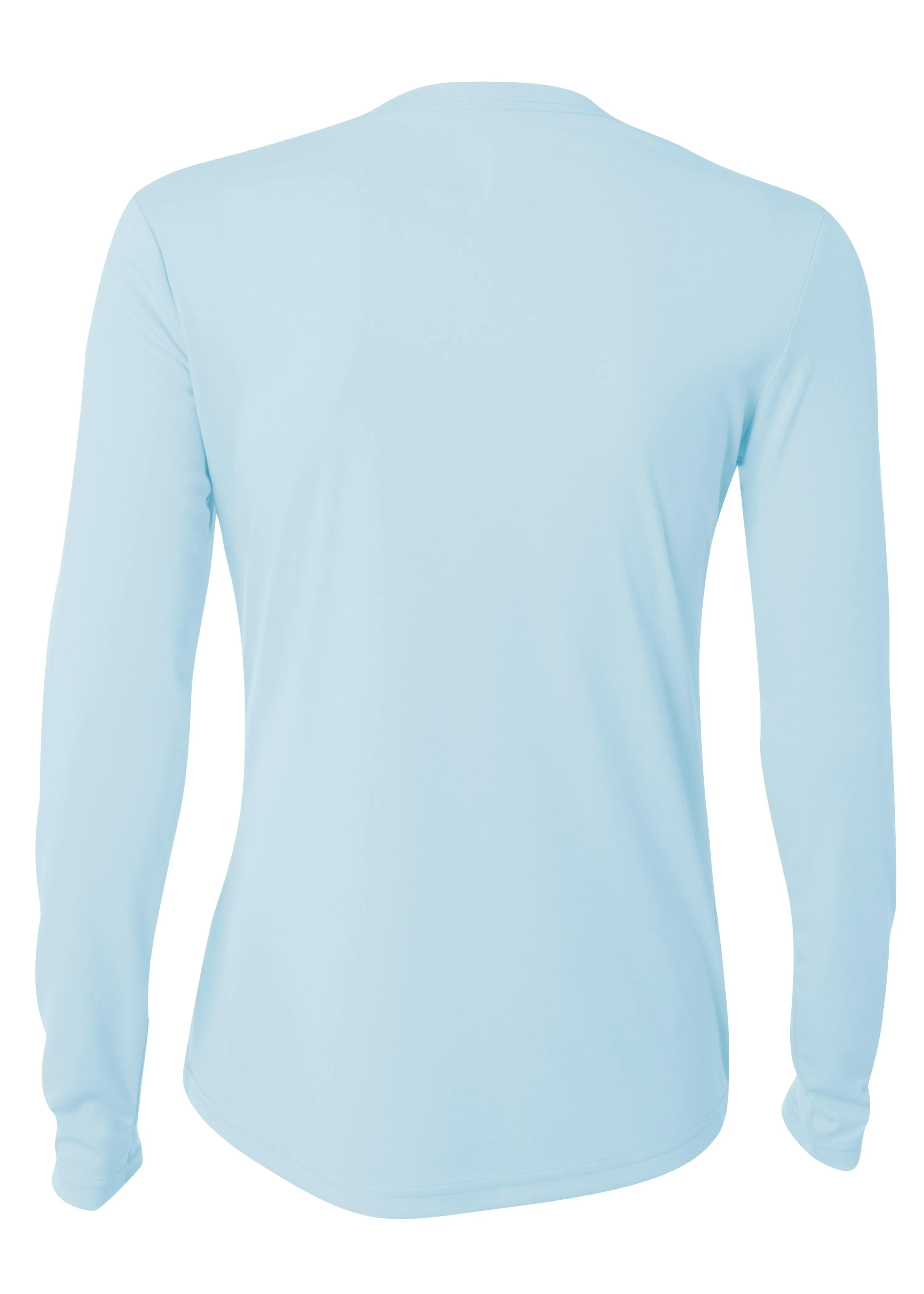 A4 Womens Long Sleeve Cooling Performance Crew