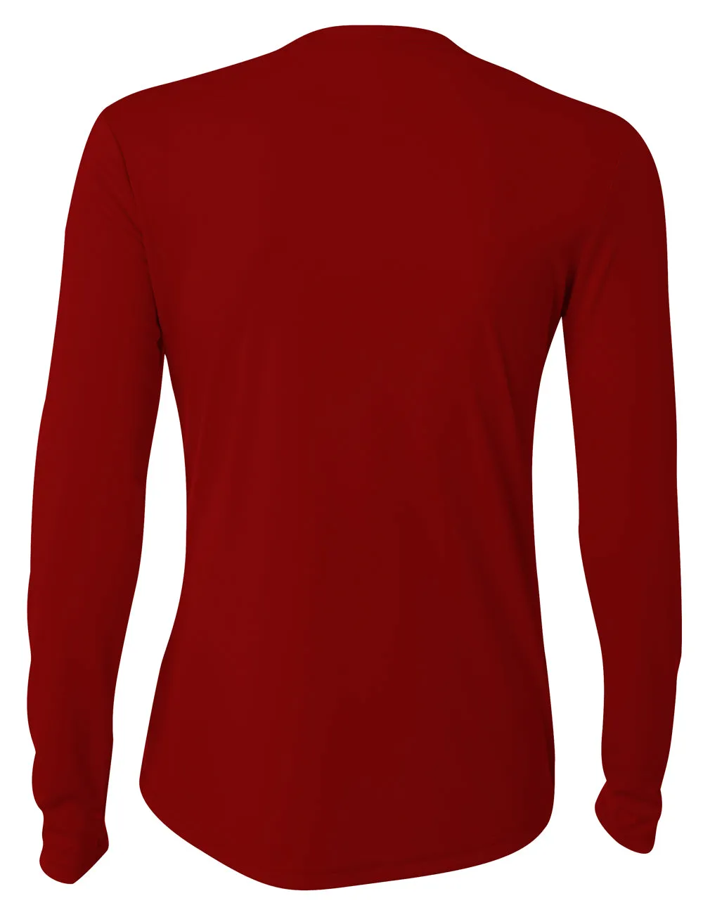 A4 Womens Long Sleeve Cooling Performance Crew