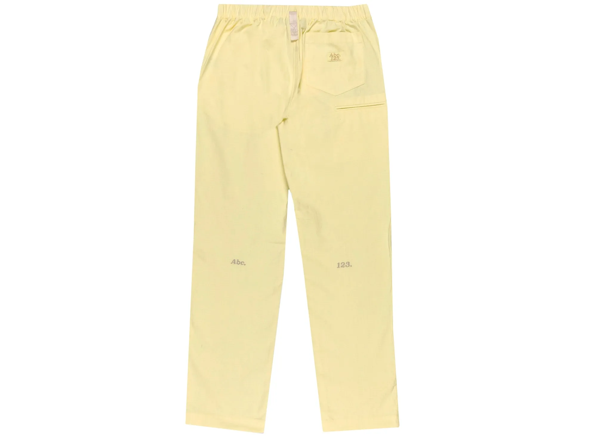 Advisory Board Crystals Abc. 123. Studio Work Pants in Sulfur