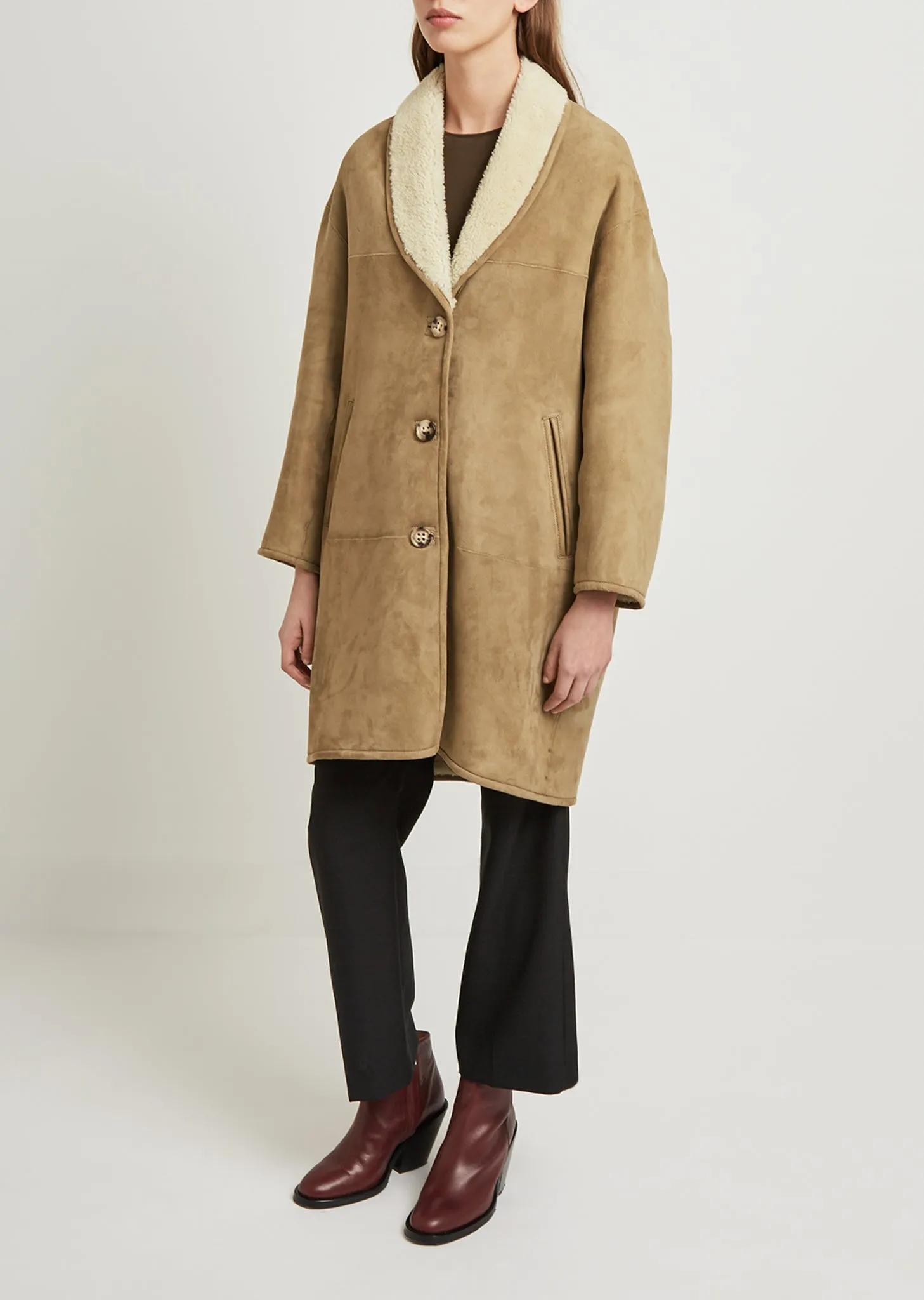 Alan Shearling Coat