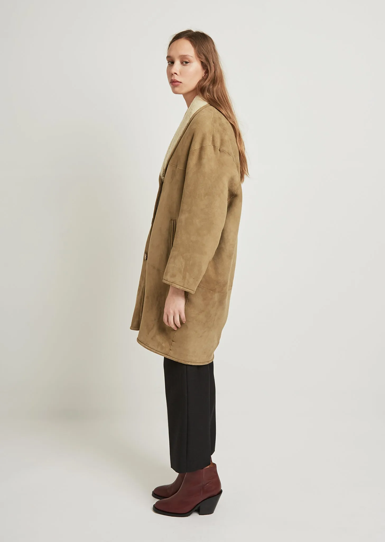 Alan Shearling Coat