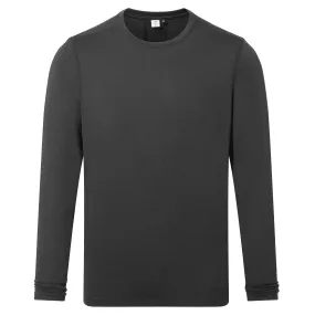 Aller Mens Tech Long Sleeve Top - Black