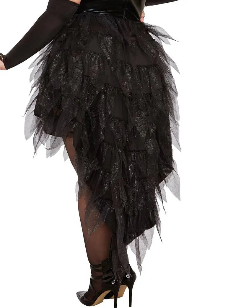 Angel of Darkness Womens Deluxe Plus Size Halloween Costume