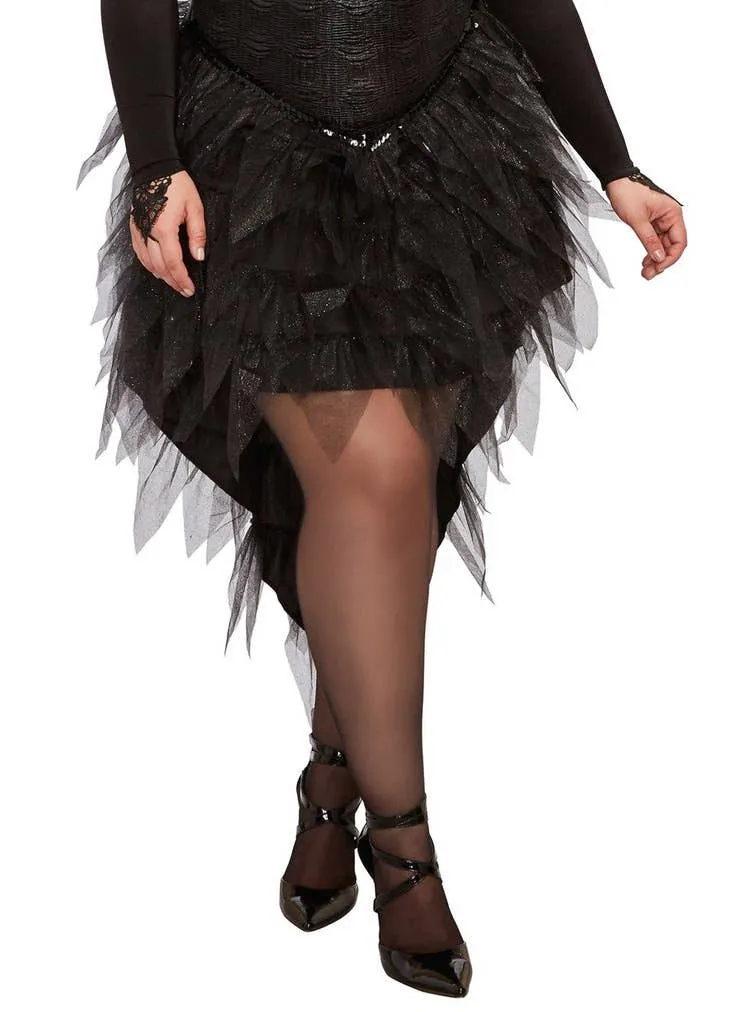 Angel of Darkness Womens Deluxe Plus Size Halloween Costume