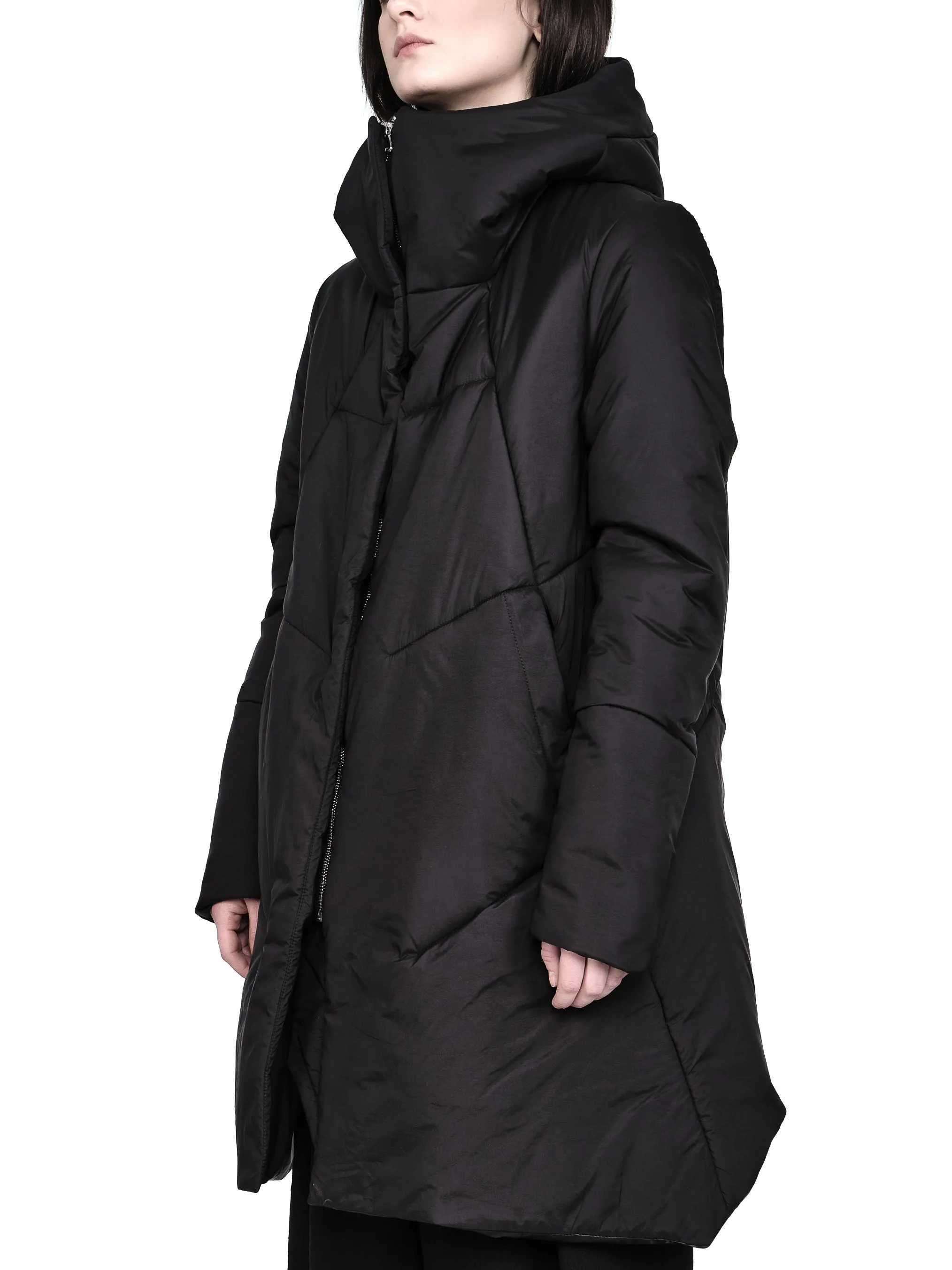 Asymmetric Padded Coat