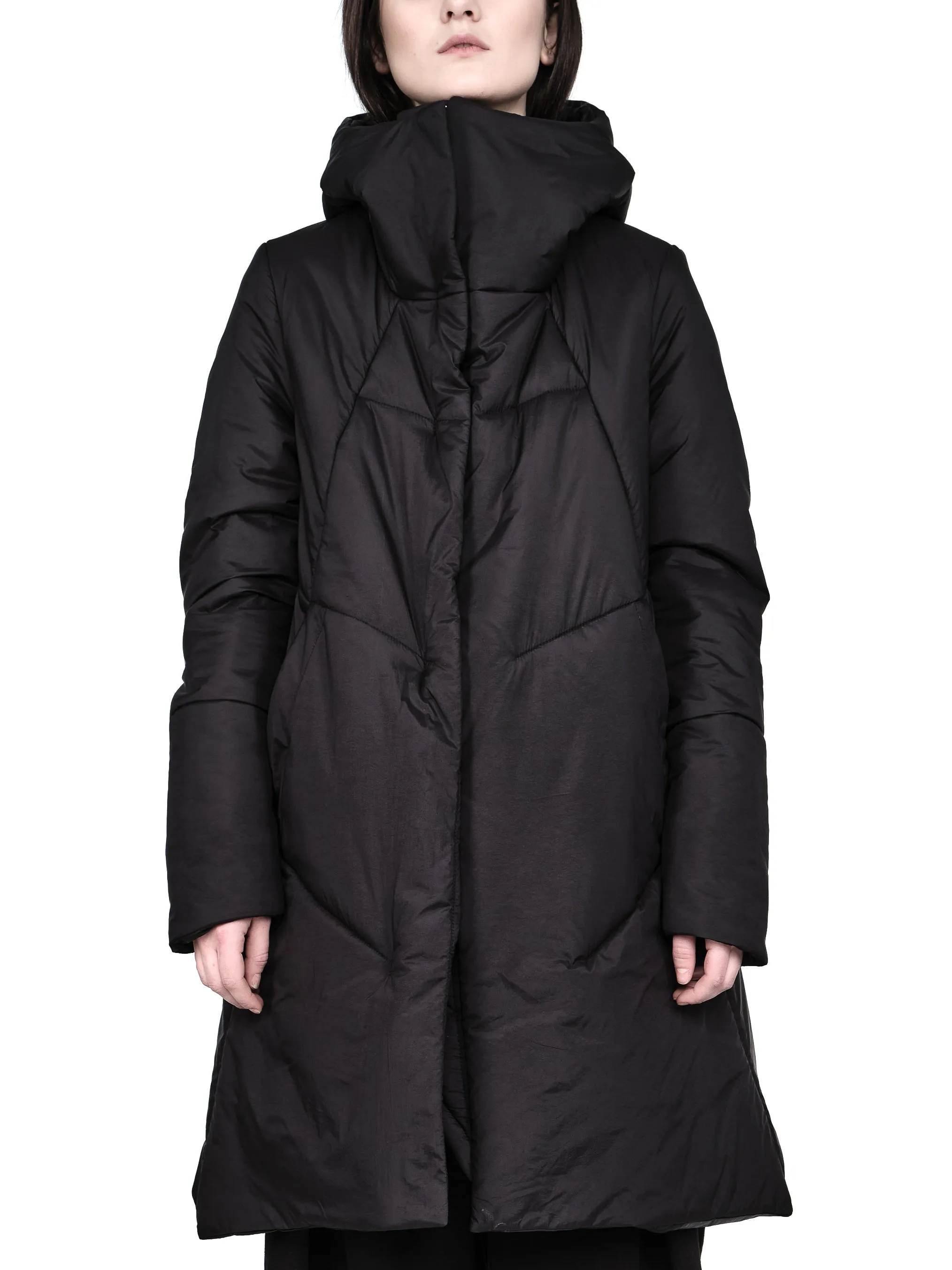 Asymmetric Padded Coat