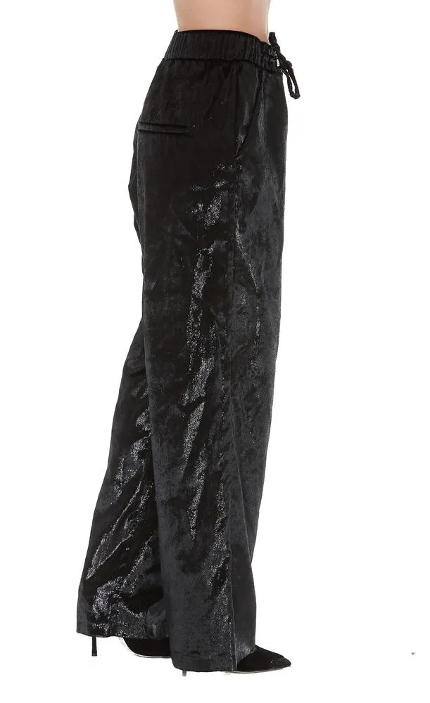 Balmain Metallic Effect Flared Trousers