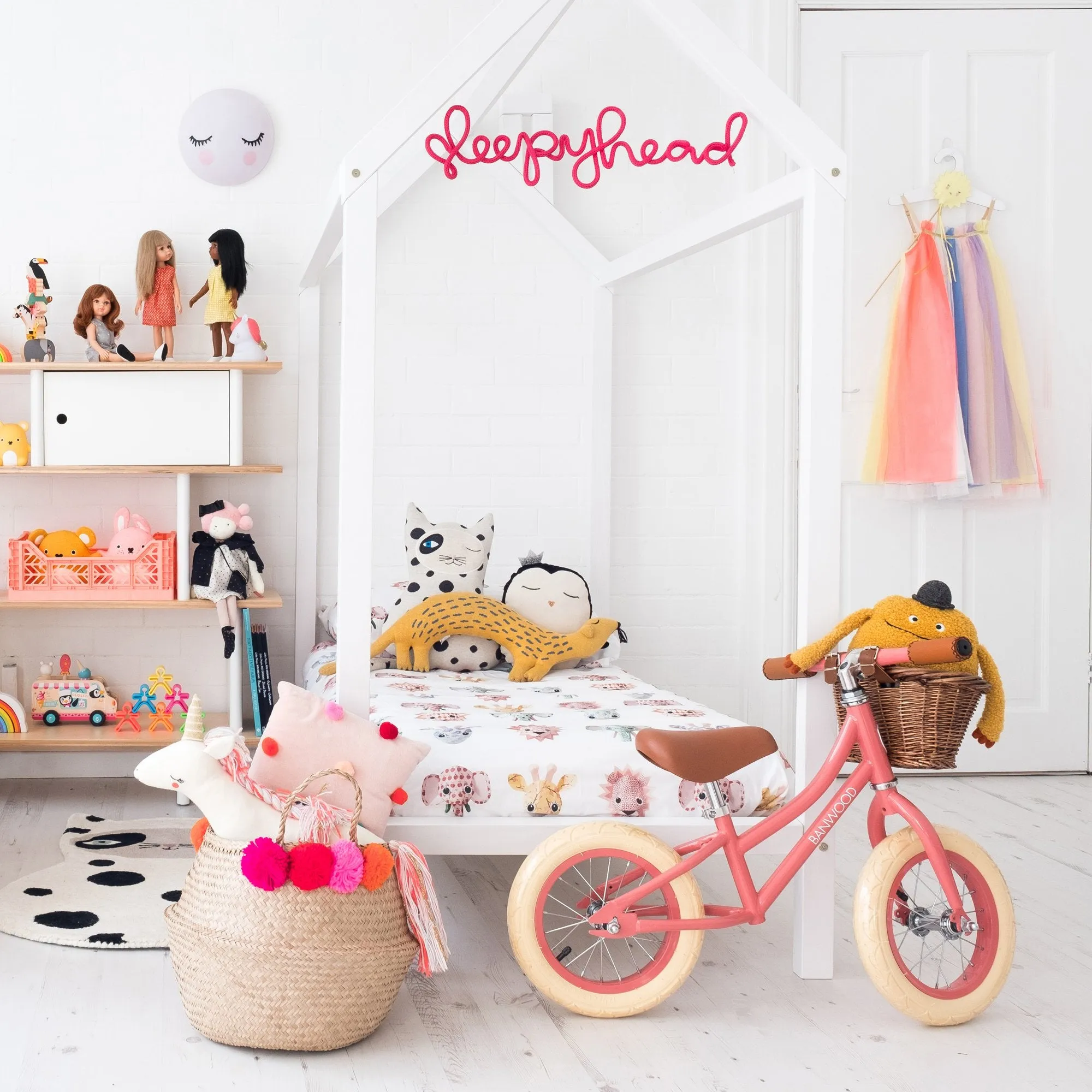 Banwood 'First Go!' Balance Bike - Coral