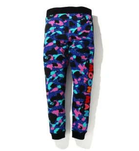 BAPE x Kid Cudi Camo Slim Sweatpants Multi