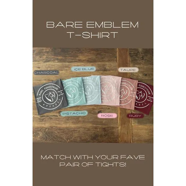 BARE Equestrian Emblem T-Shirt