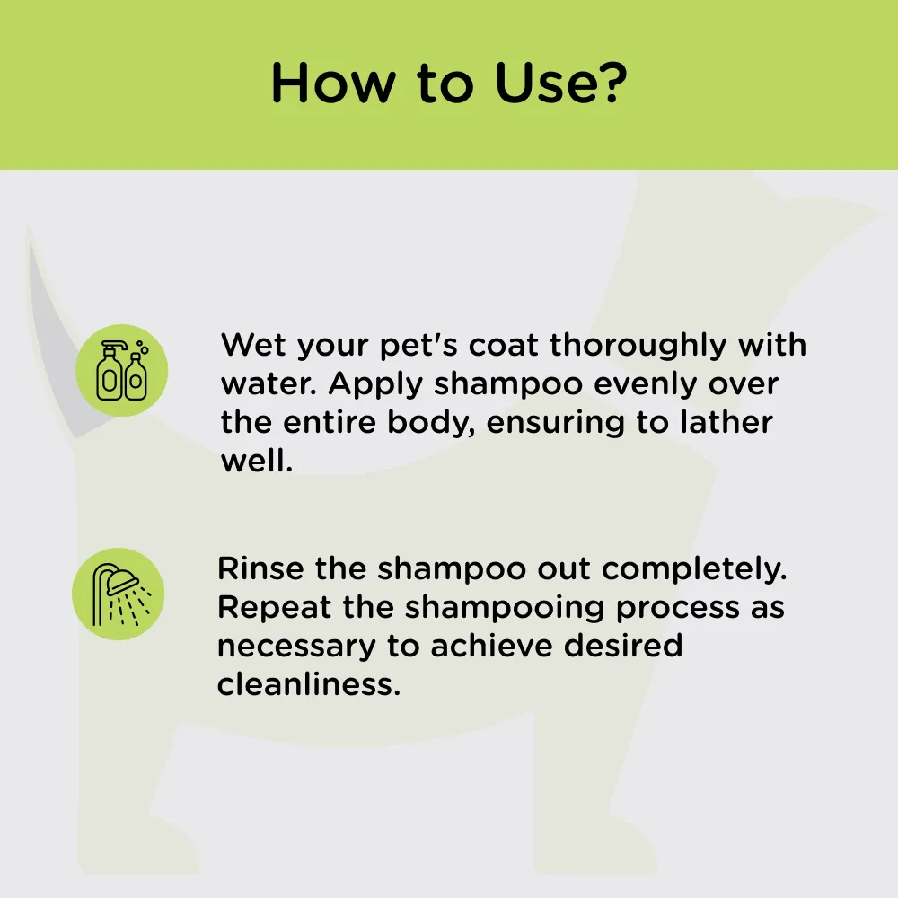 Bark Out Loud Healthy Coat Shed Control Shampoo for Dogs