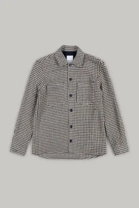 Bart Overshirt - Ecru Sky Check