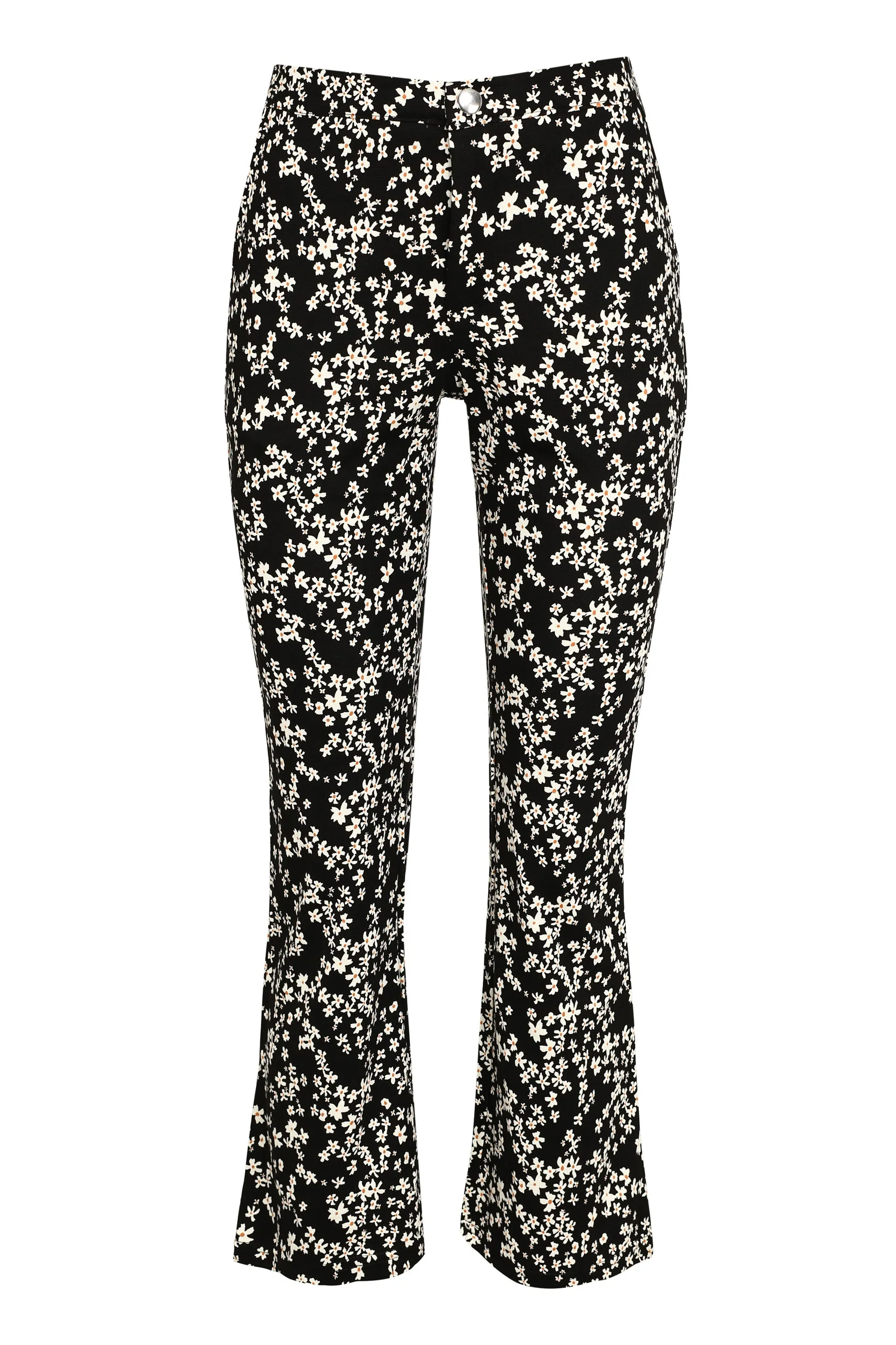 Baum Und Pferdgarten Floral Printed Flared Trousers