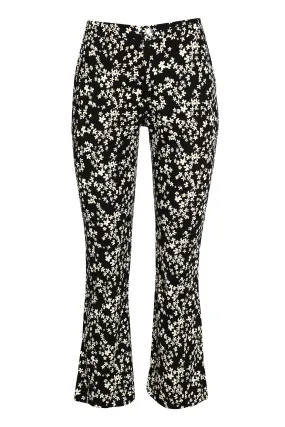 Baum Und Pferdgarten Floral Printed Flared Trousers