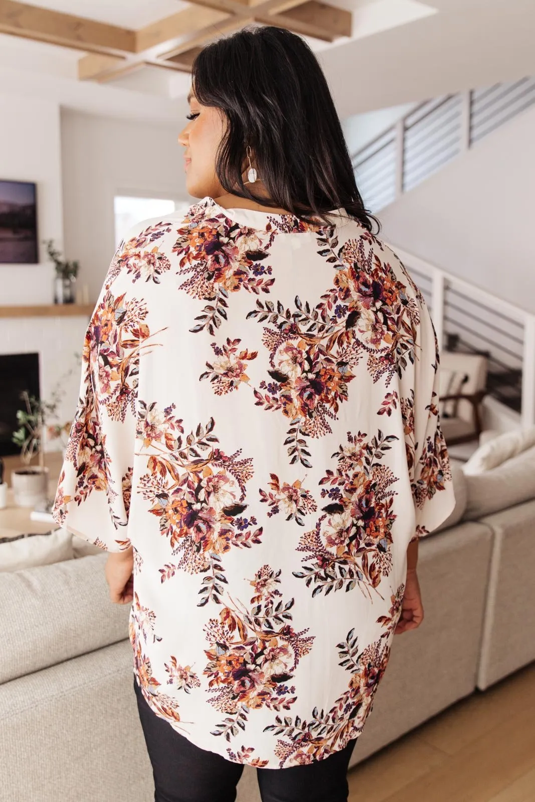 Blooming Watercolor Top