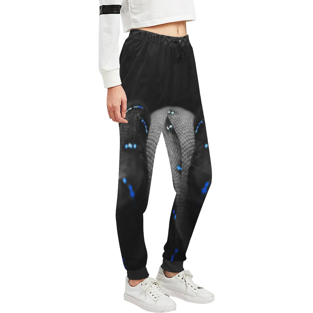 BLUE SNAKE Women's All Over Print Sweatpants