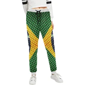 BRASIL FLAG Women's All Over Print Sweatpants