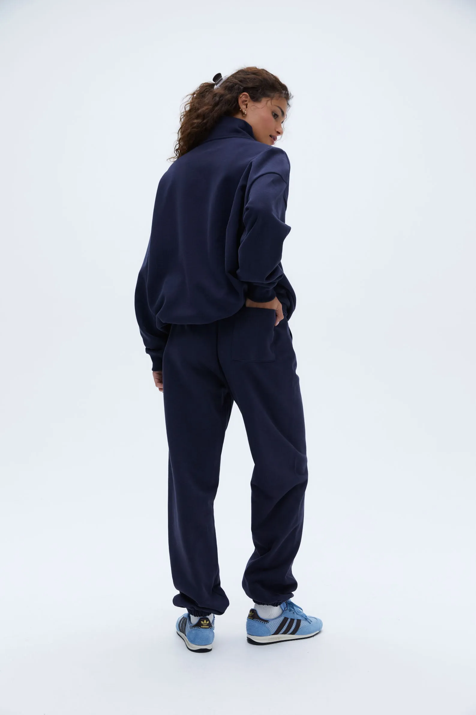 Campus Sweatpants - Navy Blue/Powder Blue