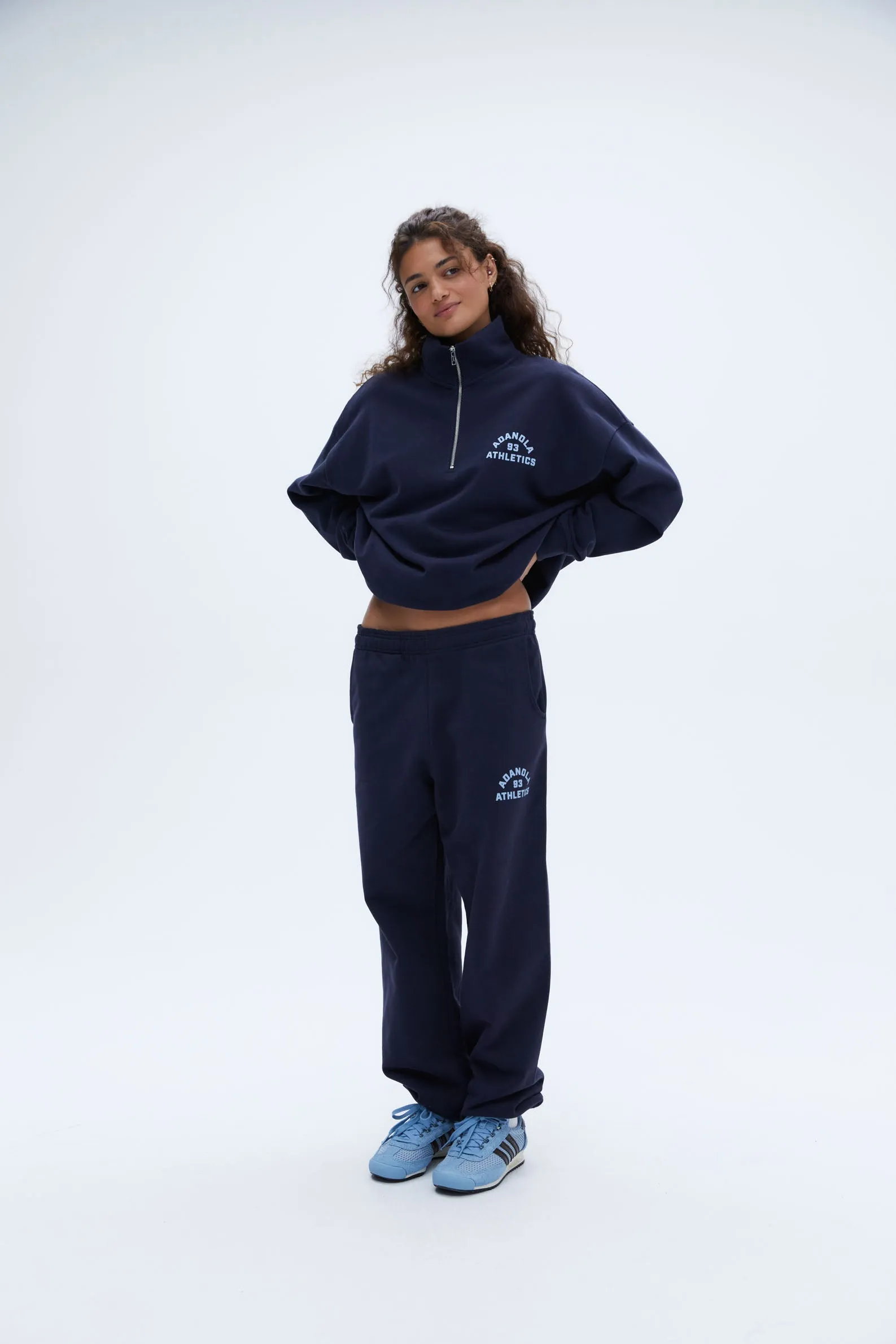 Campus Sweatpants - Navy Blue/Powder Blue