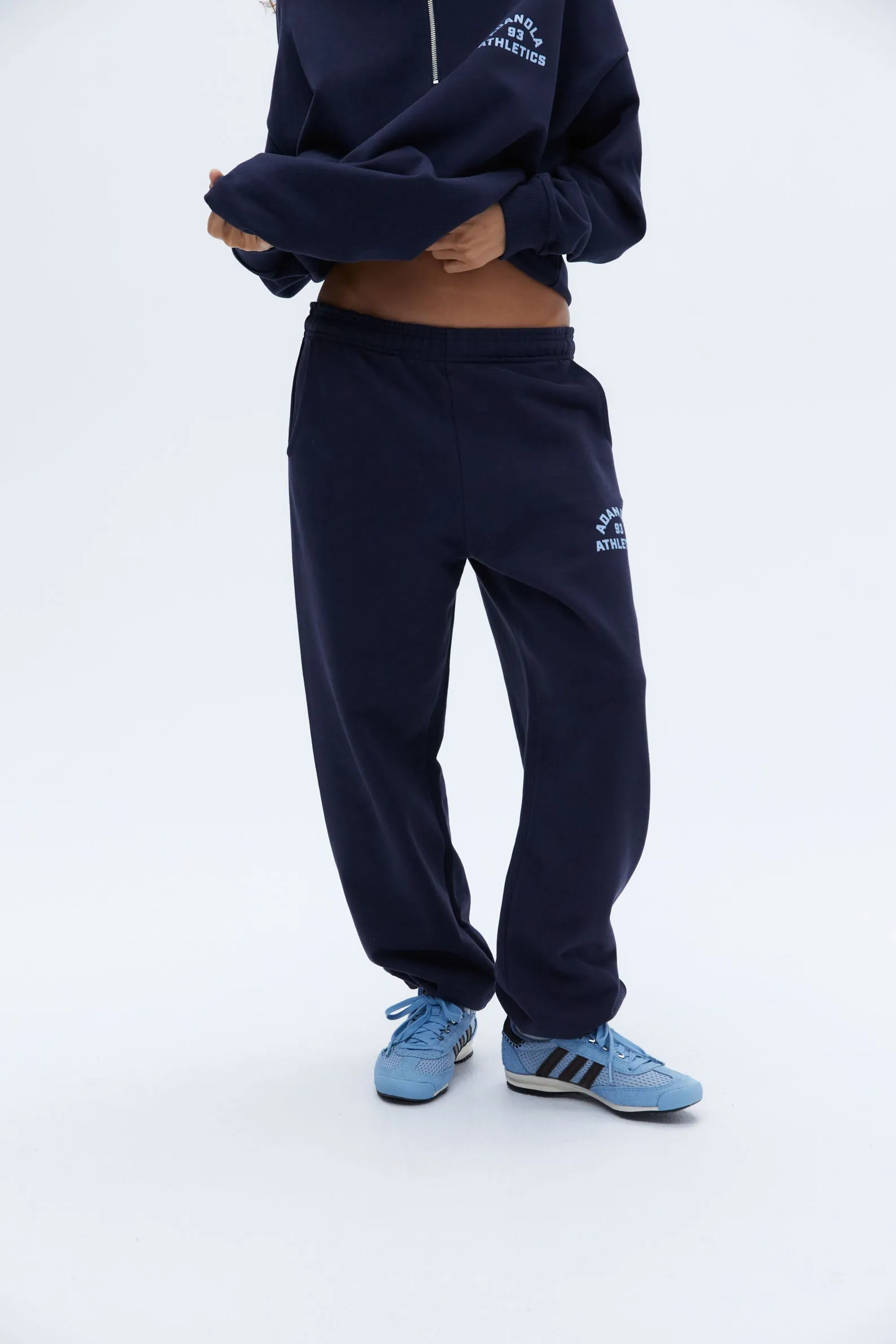 Campus Sweatpants - Navy Blue/Powder Blue