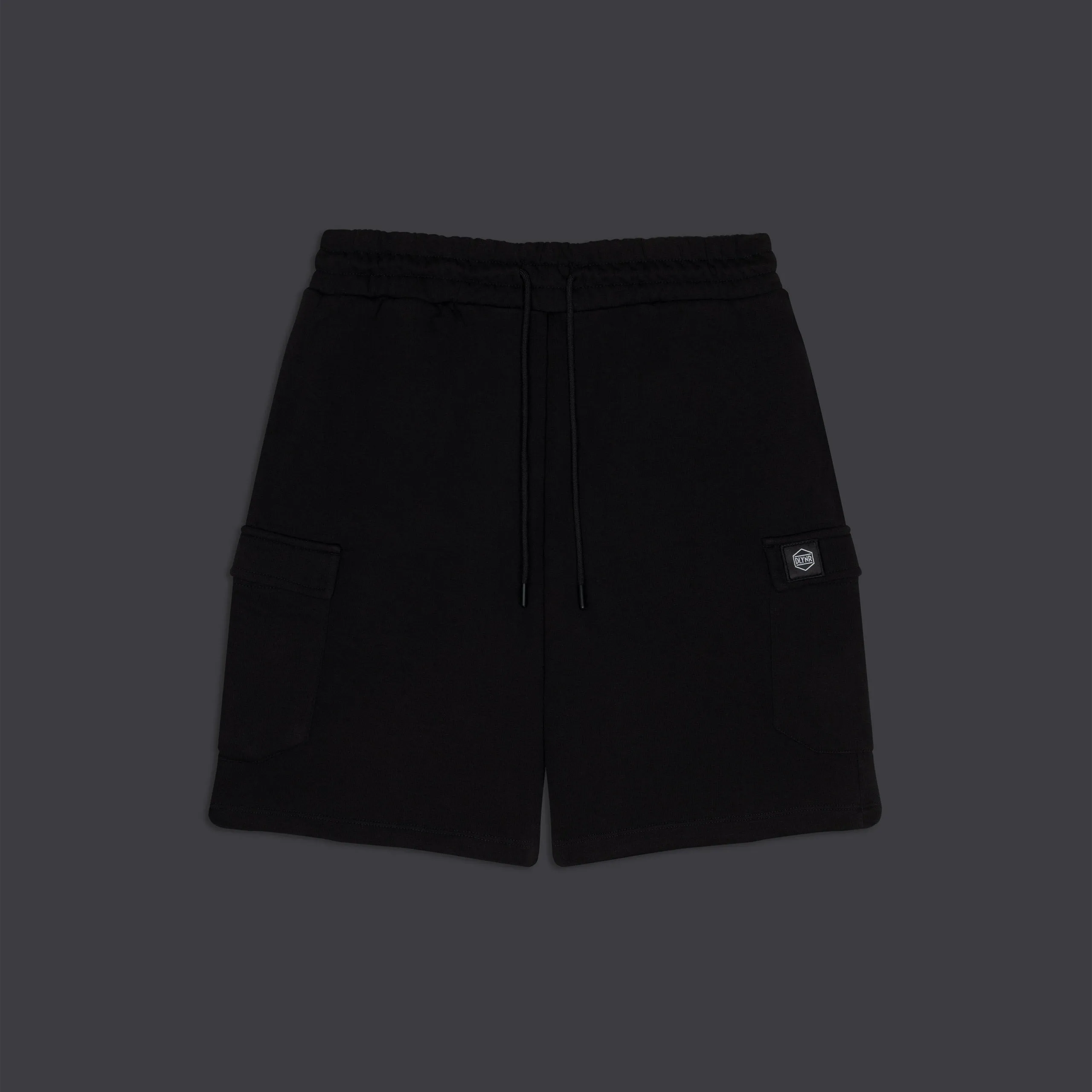 Cargo Short Sweatpants Black