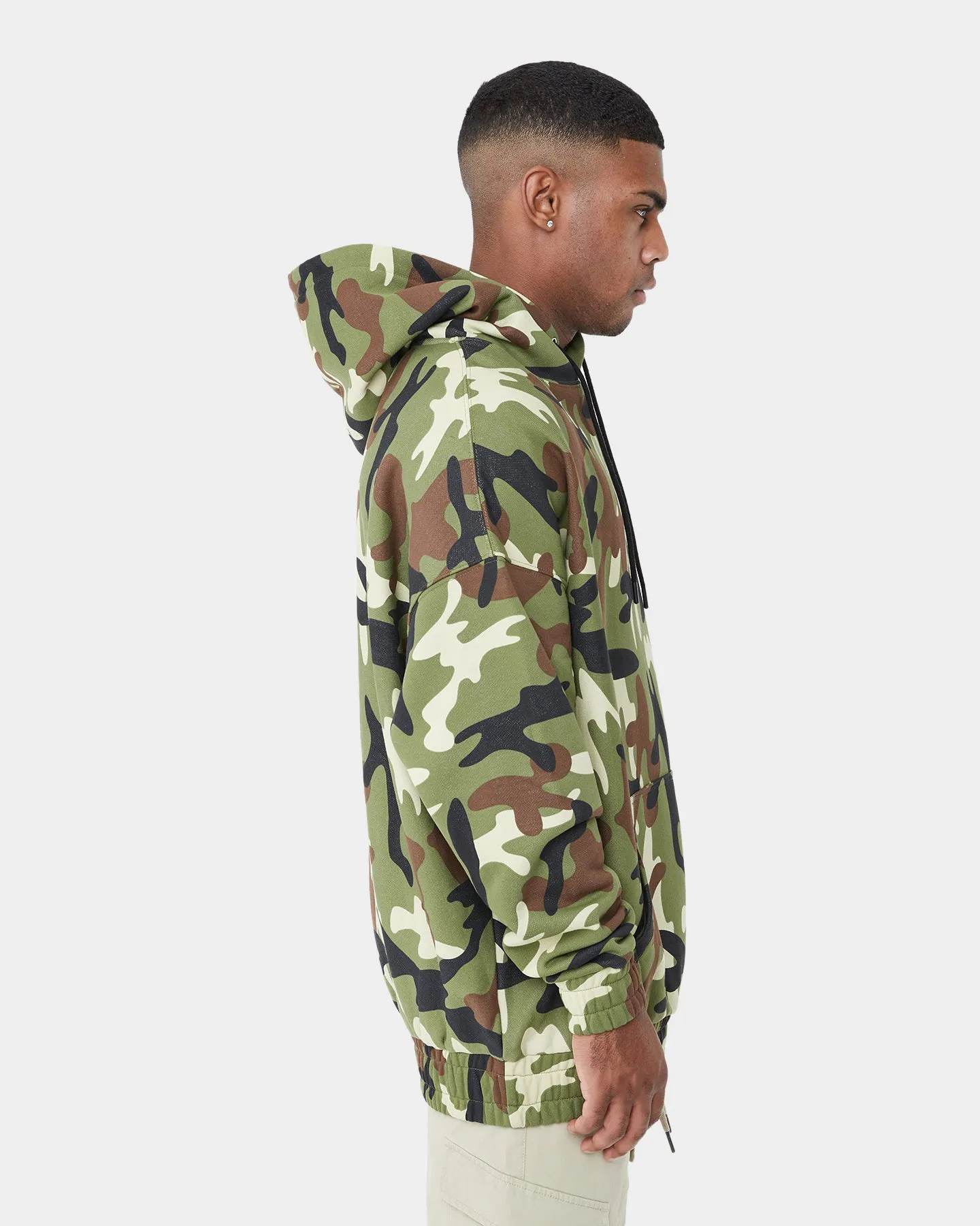 Carré Utilitaire Camo Hoodie Woodland Camo