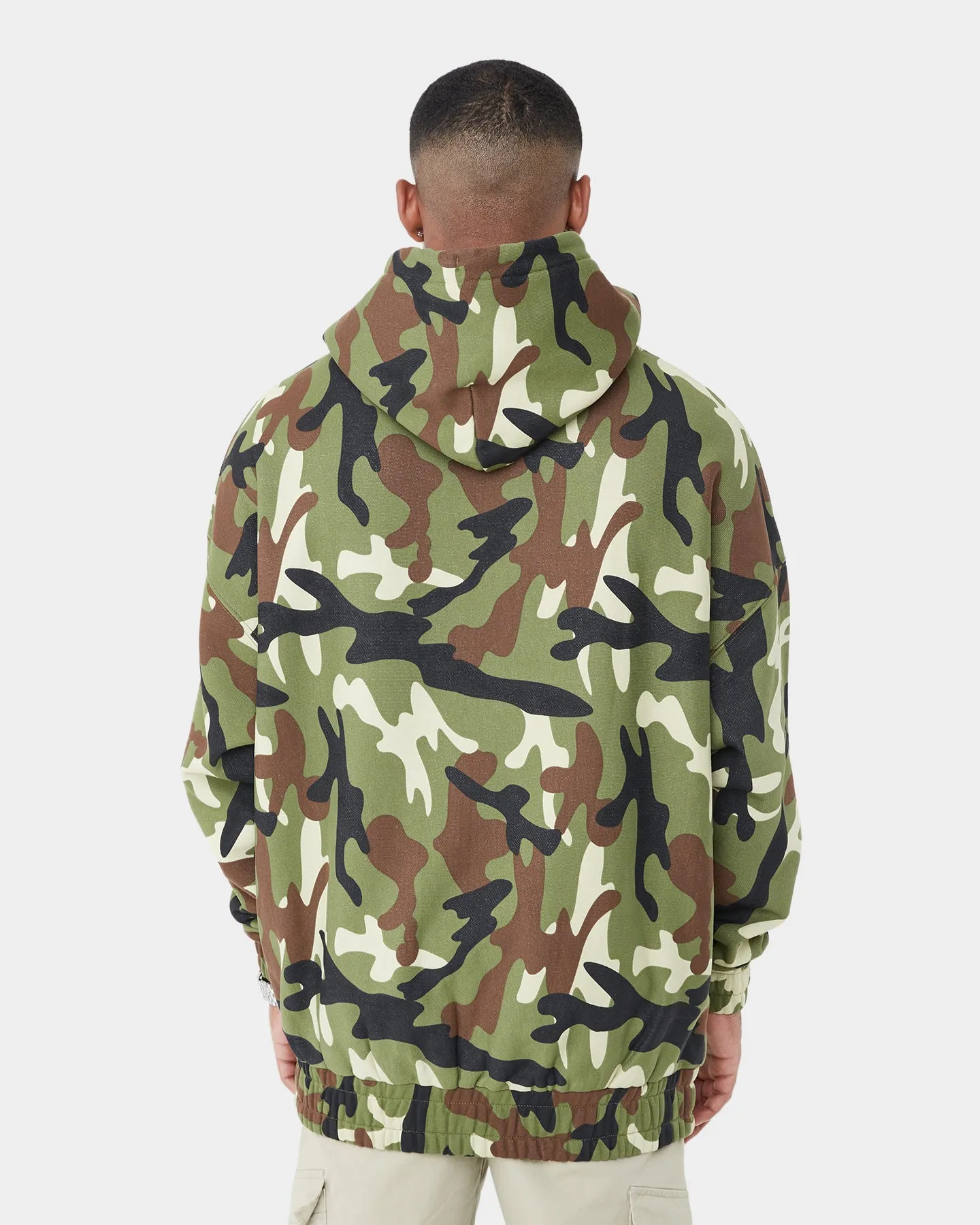 Carré Utilitaire Camo Hoodie Woodland Camo