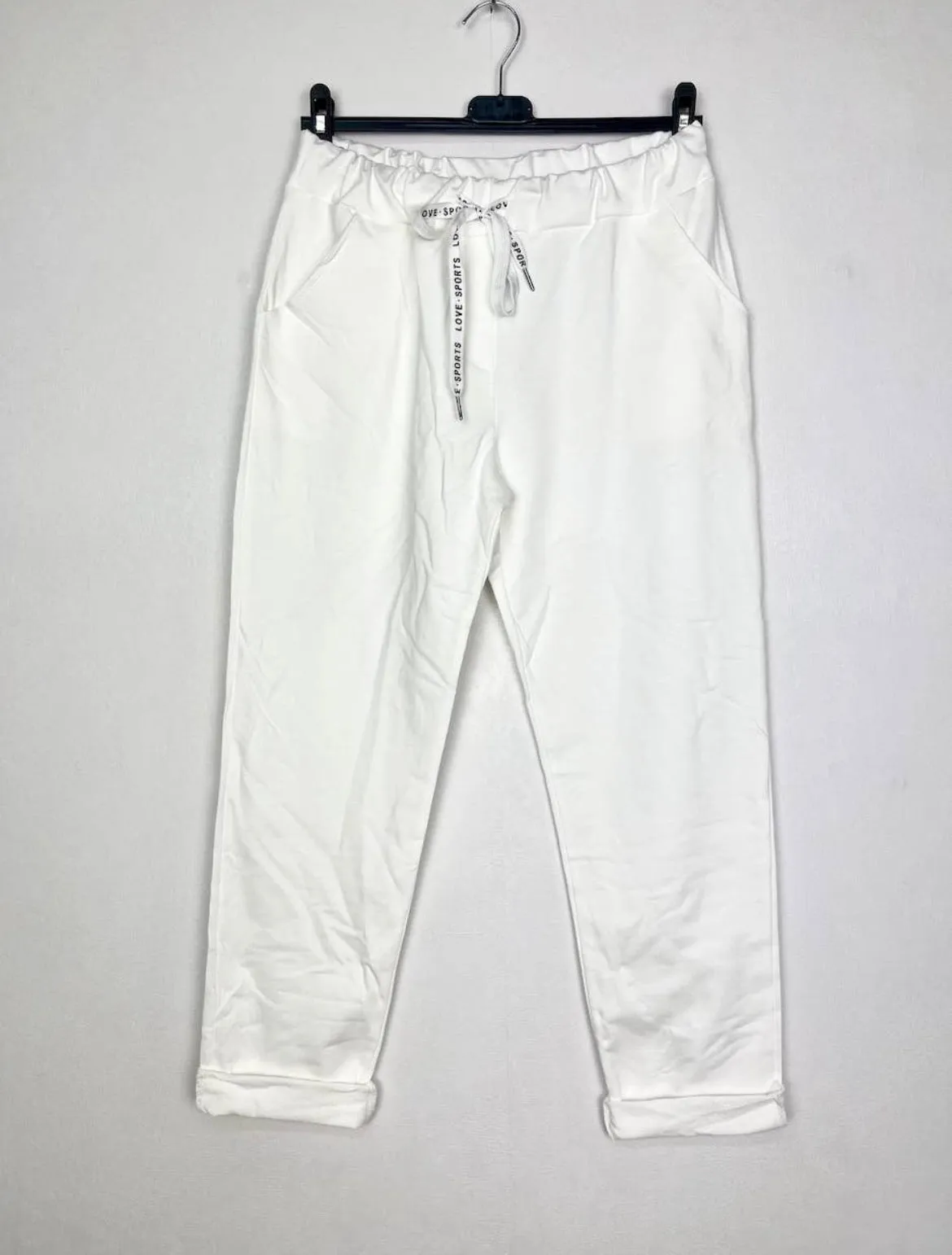 Casual Pants with Laces