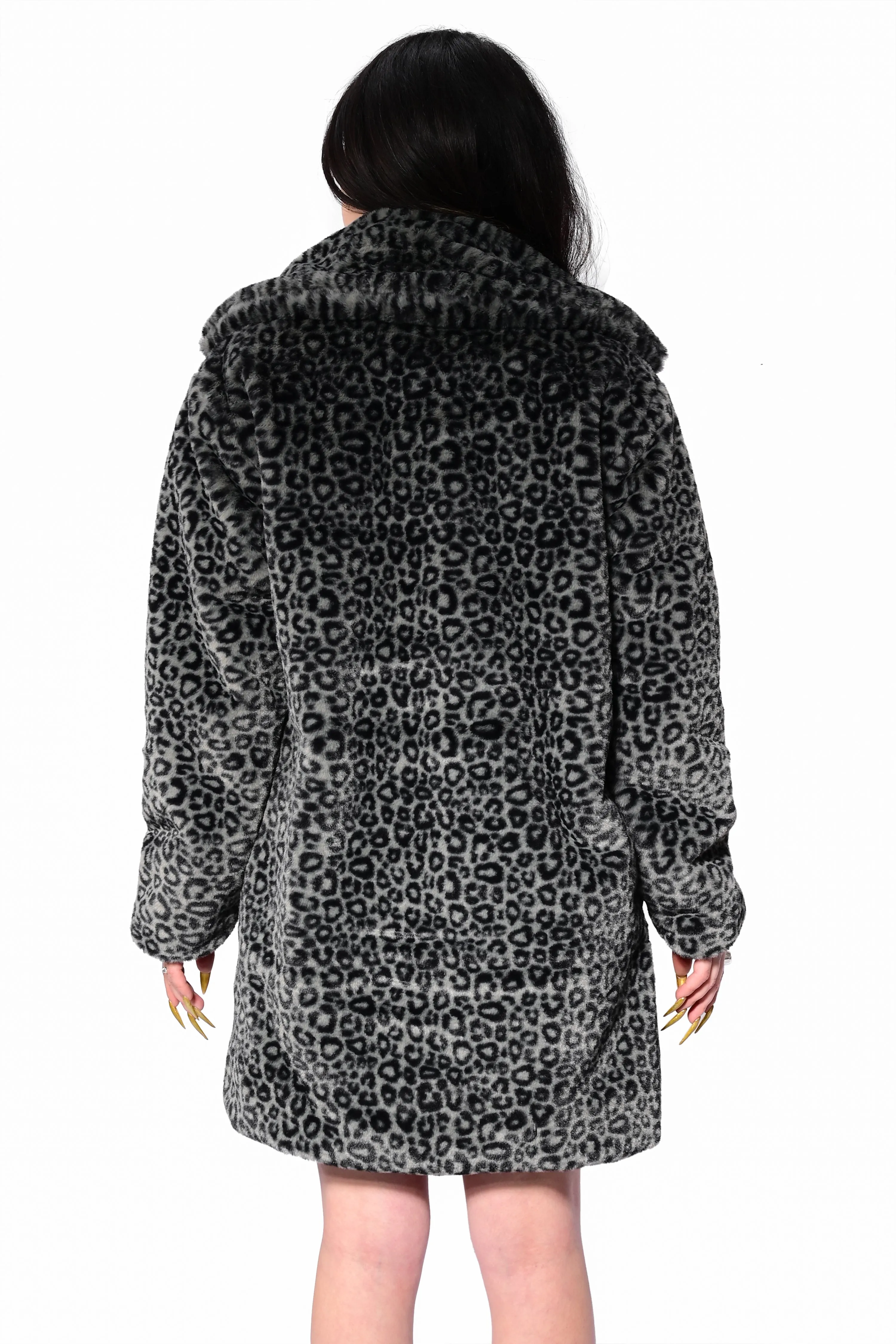 Charli Leopard Coat