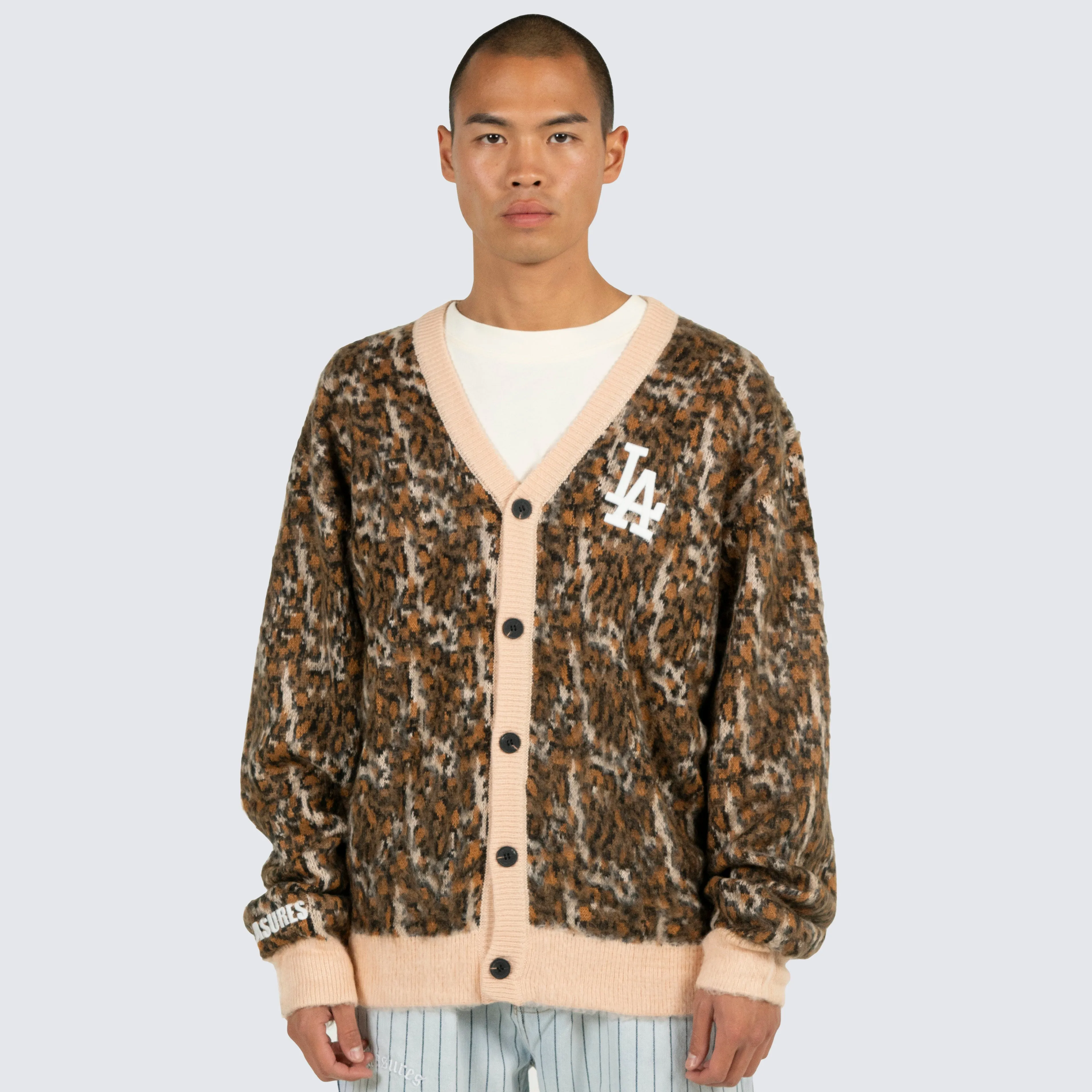 CHEETAH CARDIGAN - DODGERS