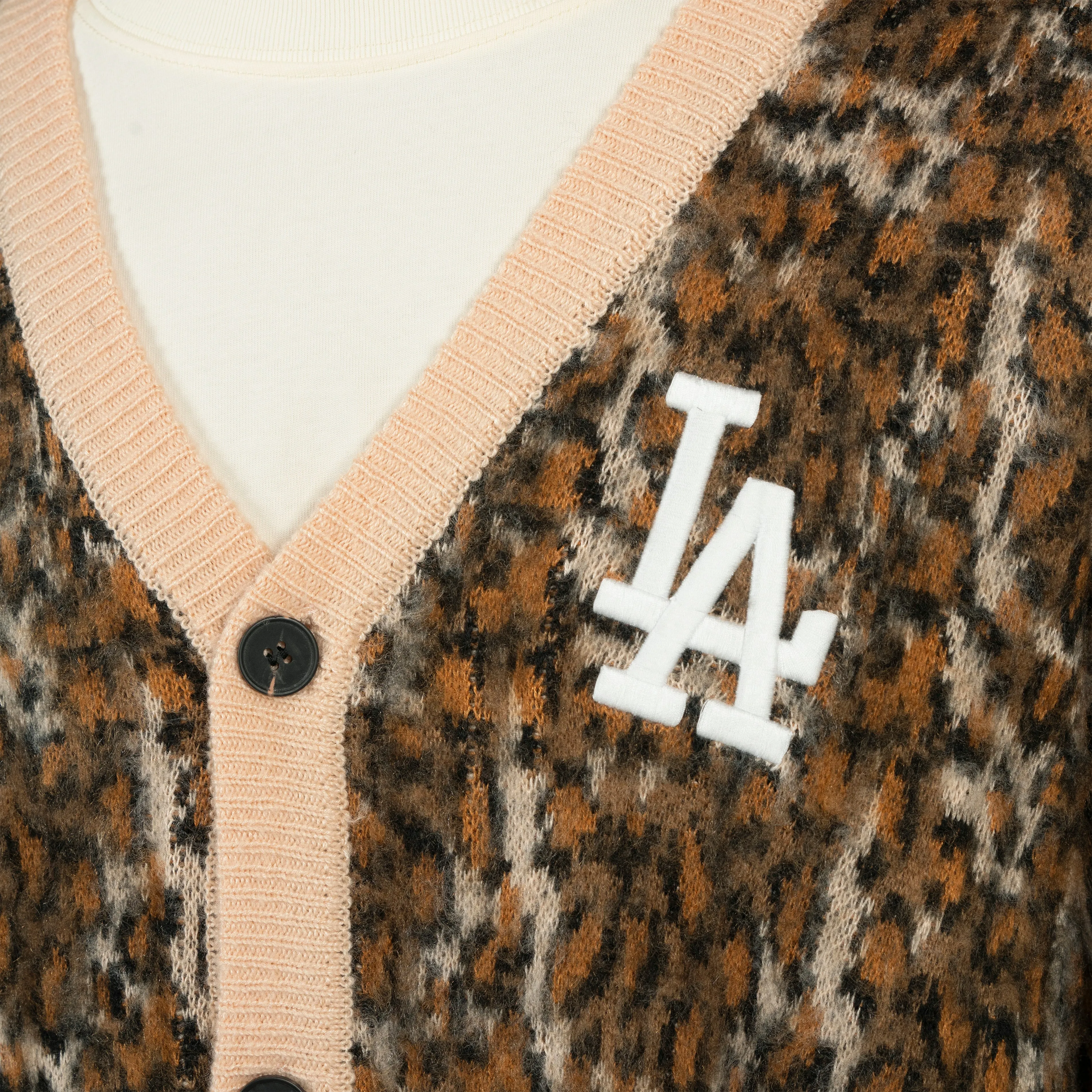 CHEETAH CARDIGAN - DODGERS