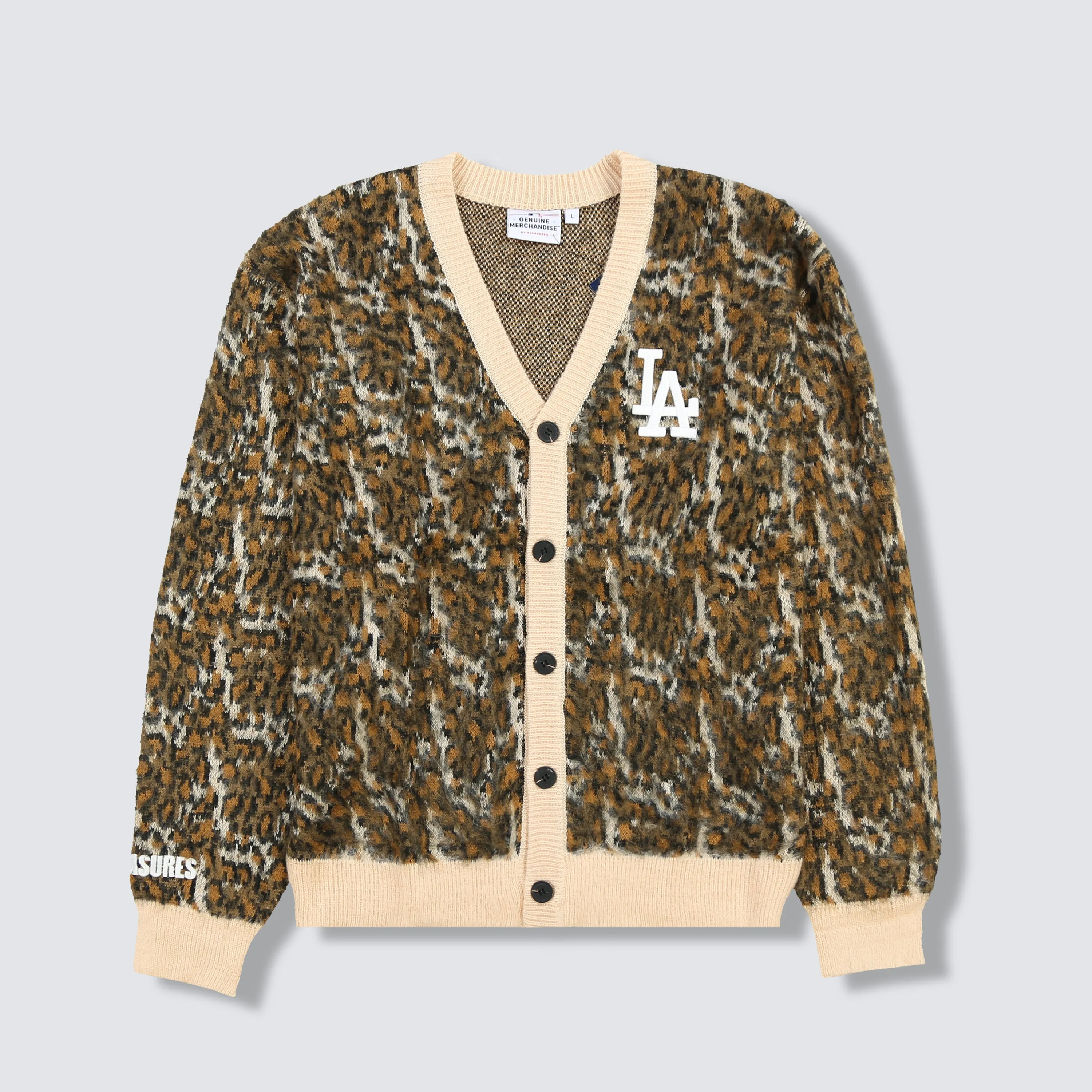 CHEETAH CARDIGAN - DODGERS