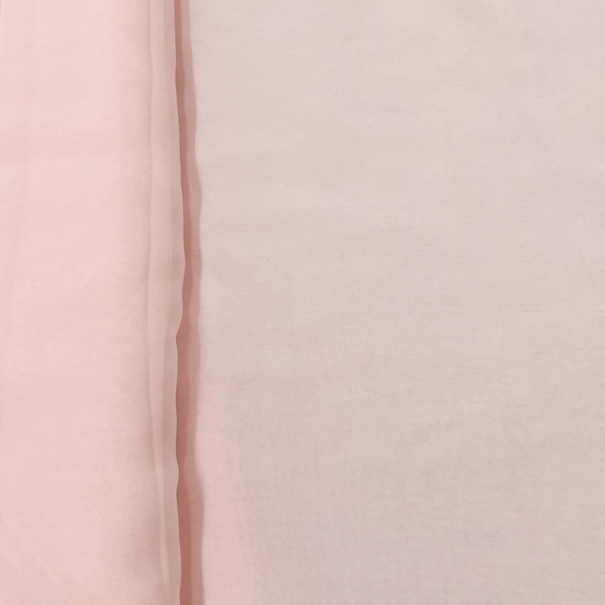 Classic Salmon Pink Solid Georgette Fabric