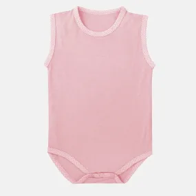 Coral Blush Soft Bamboo Onesie