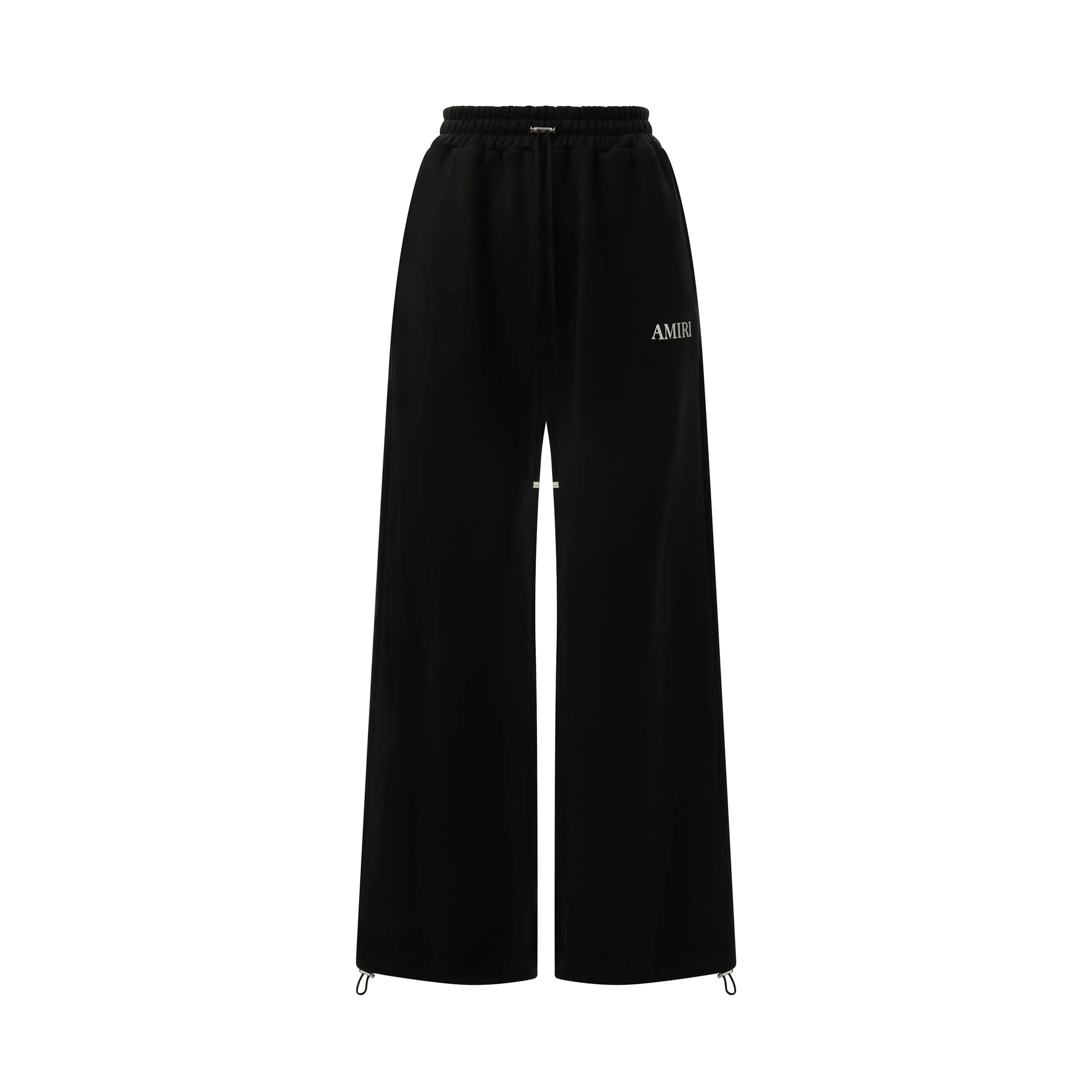 Core logo Flare Sweatpant in Black