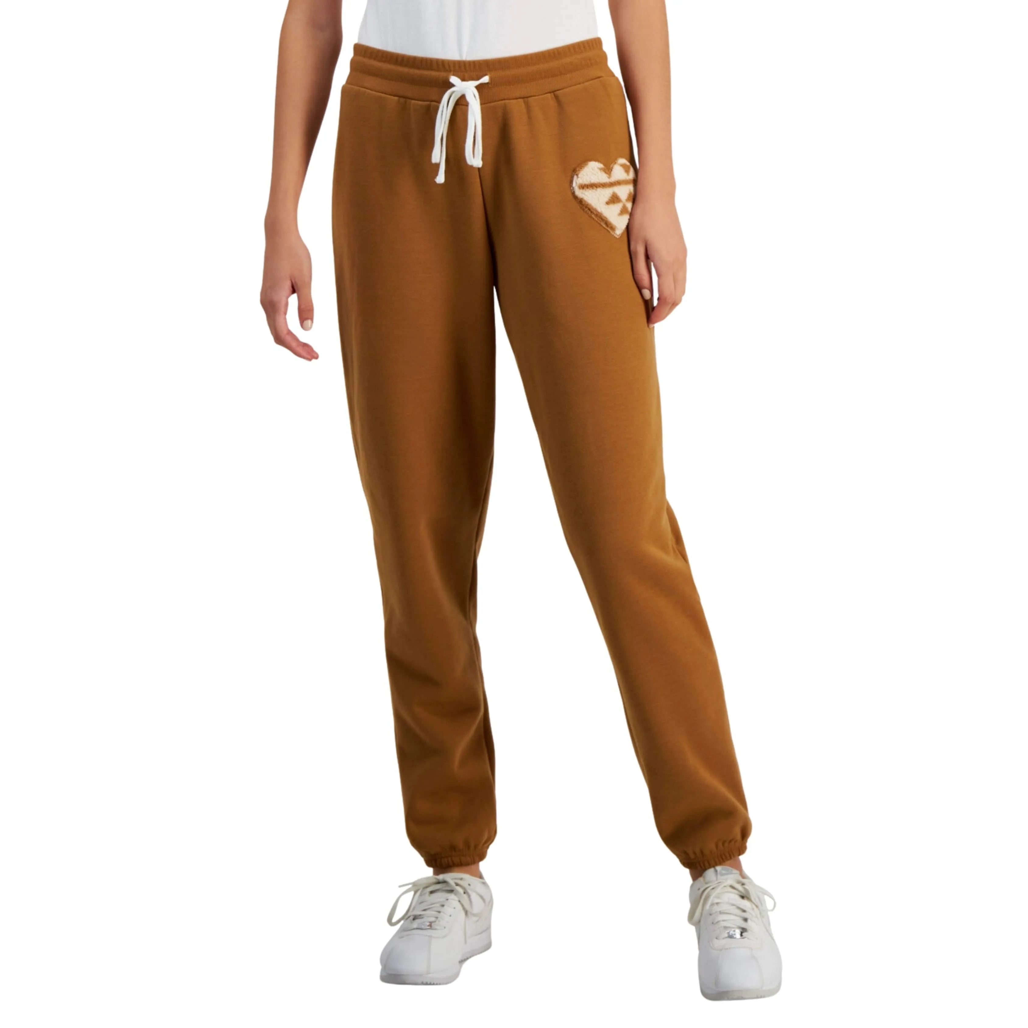 CRAVE FAME - High Rise Sherpa Lined Sweatpants