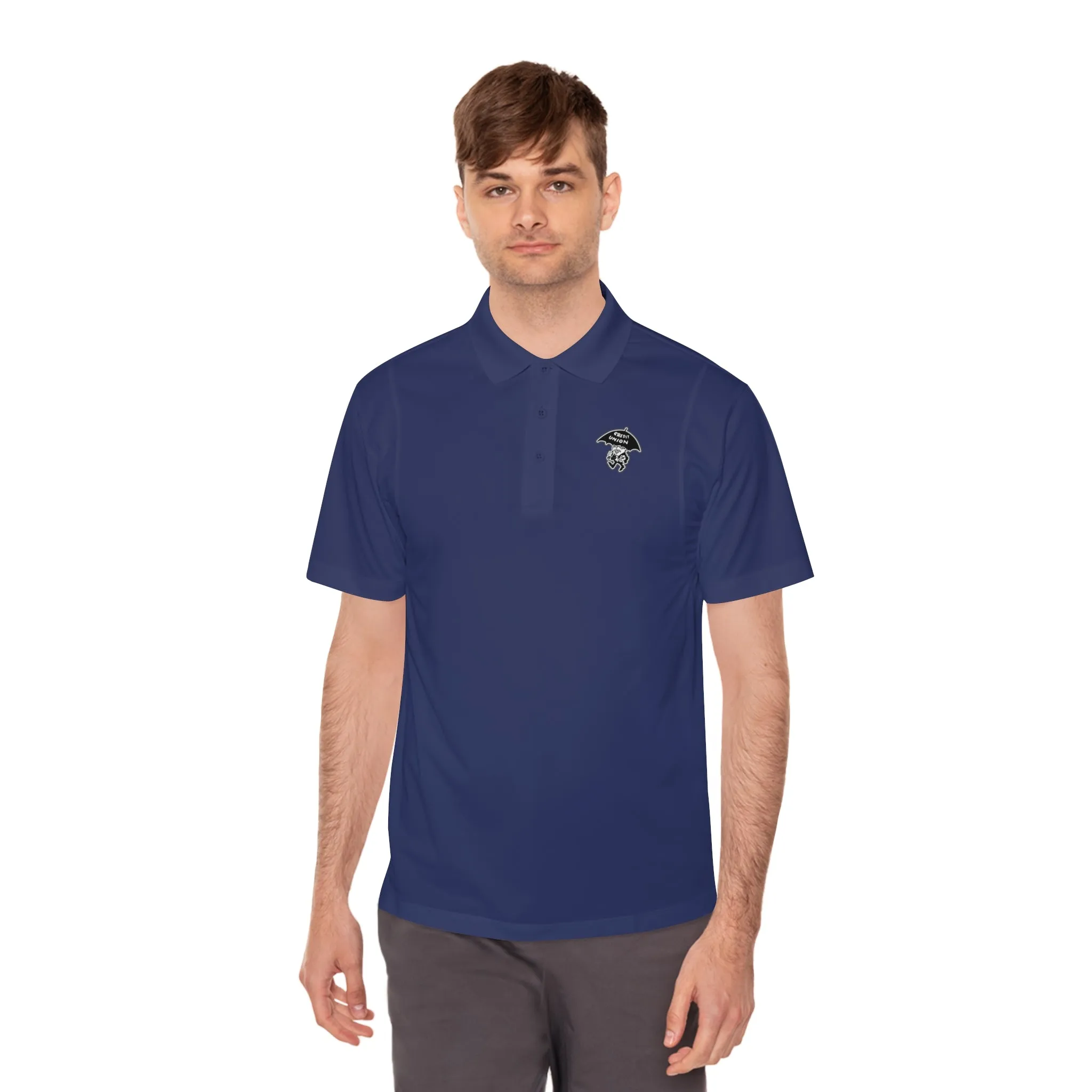 Credit Union Umbrella Man Polo - Regular Fit