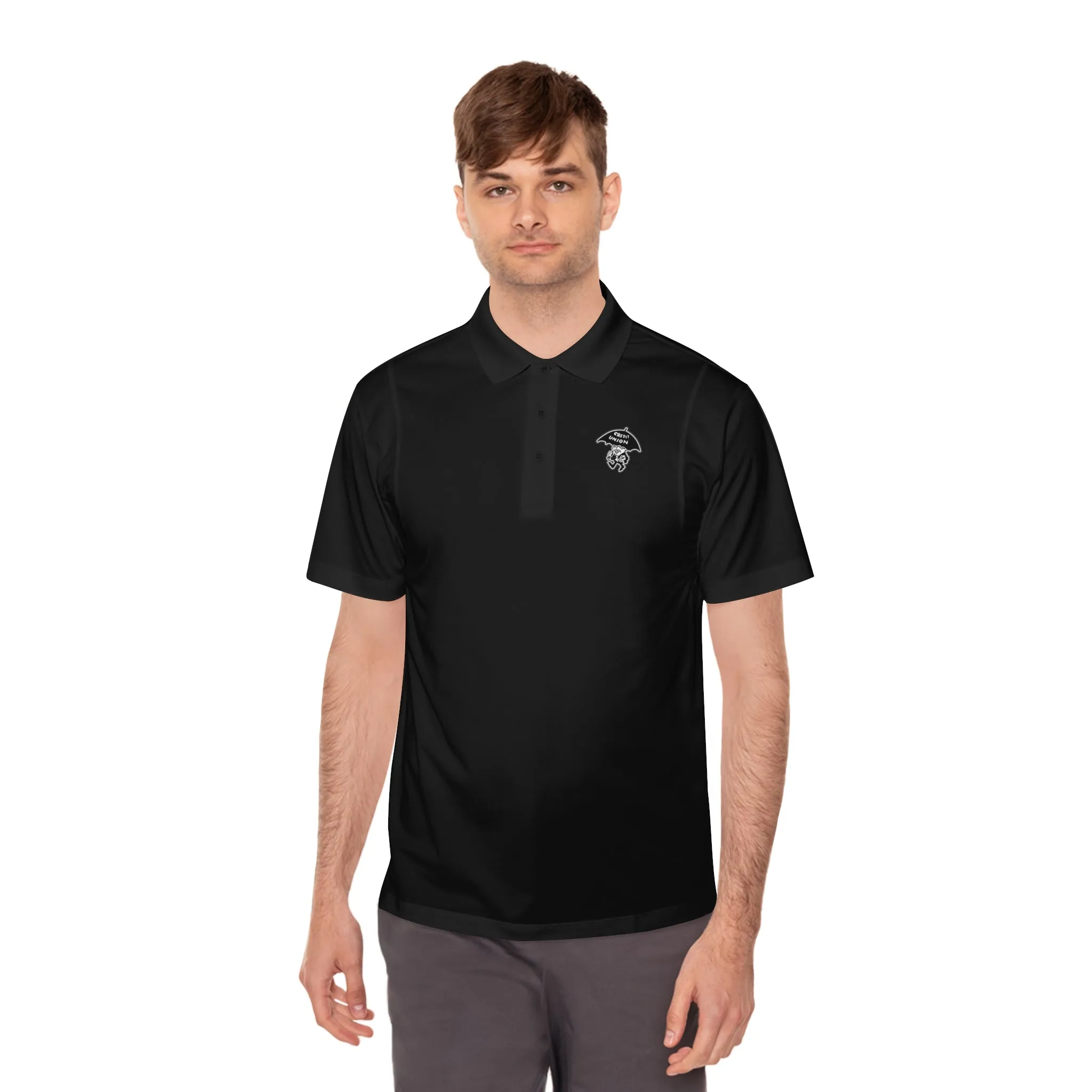 Credit Union Umbrella Man Polo - Regular Fit