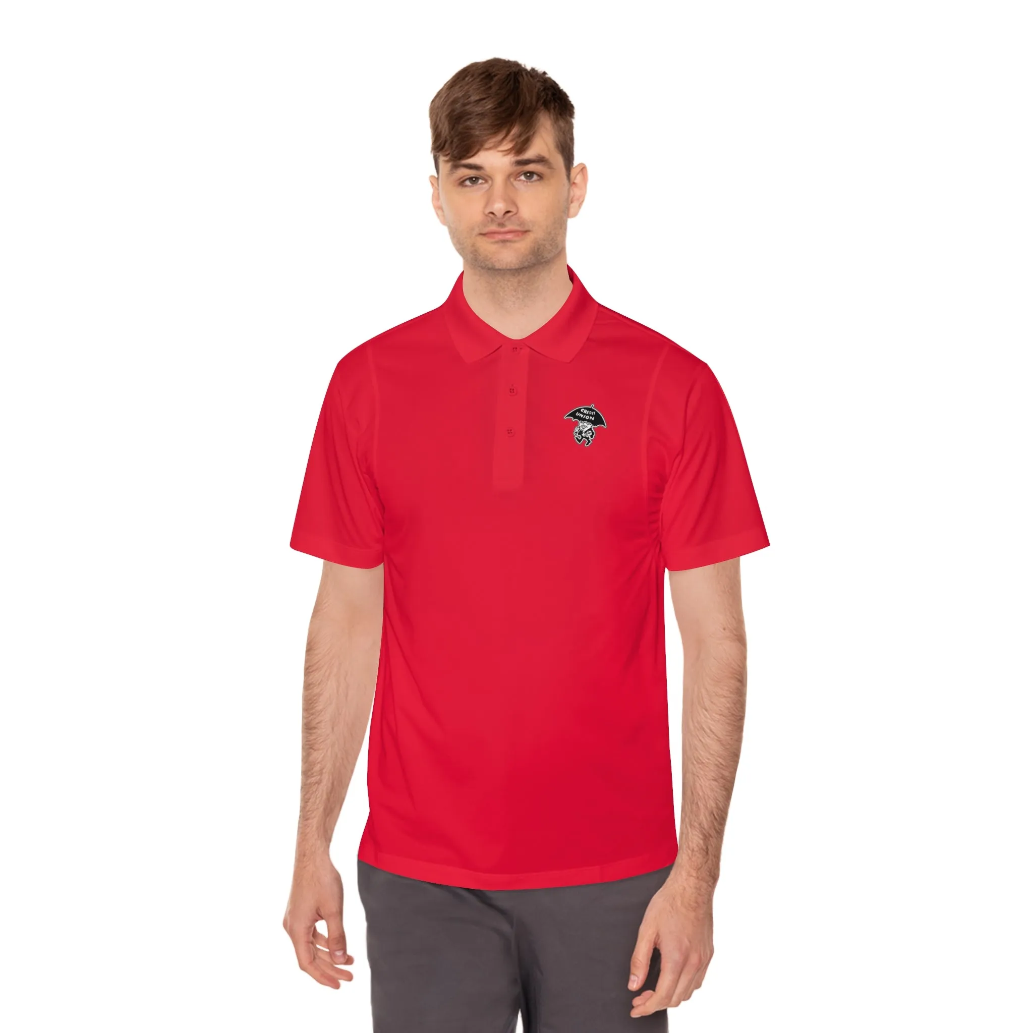 Credit Union Umbrella Man Polo - Regular Fit