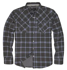 'Dakota Grizzly' Men's Gibson Shirt Jacket - Charcoal Heather