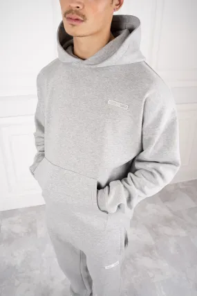 Day To Day Oversized Hoodie - Grey Marl