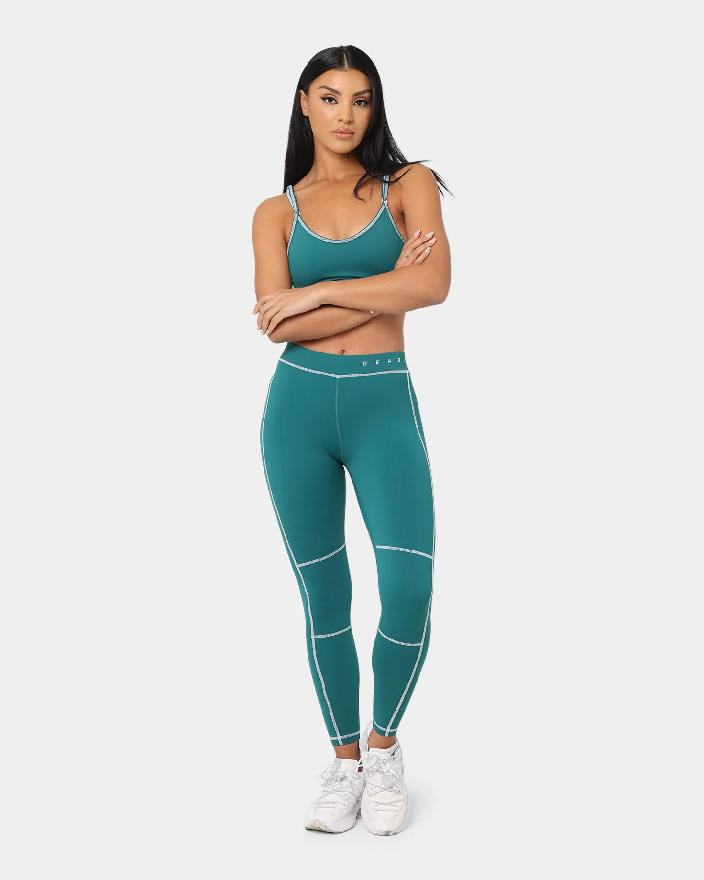 Dead Studios Women's Biker Tight Teal