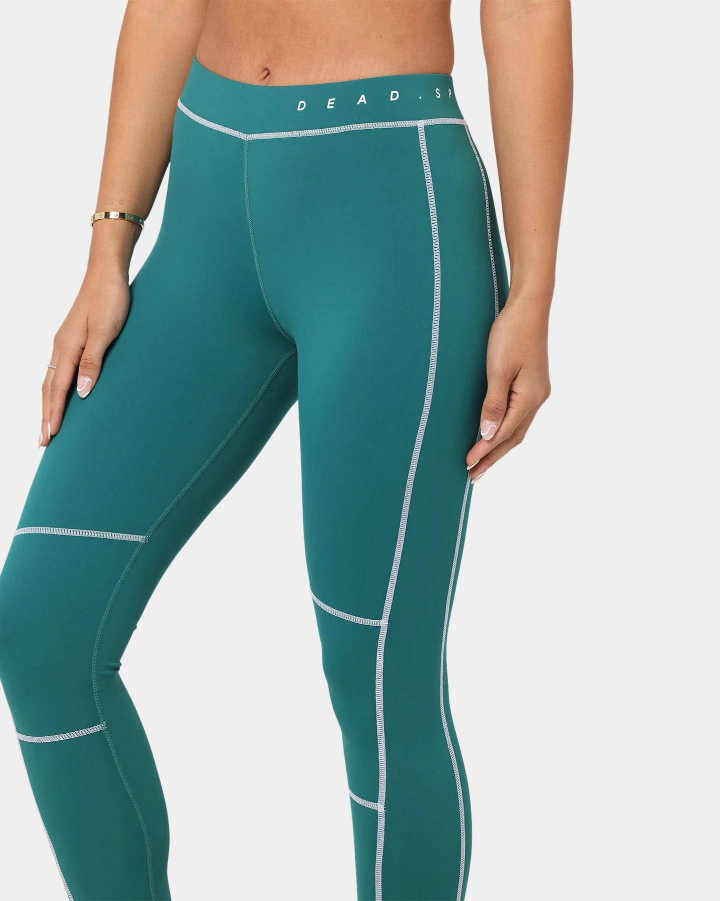 Dead Studios Women's Biker Tight Teal