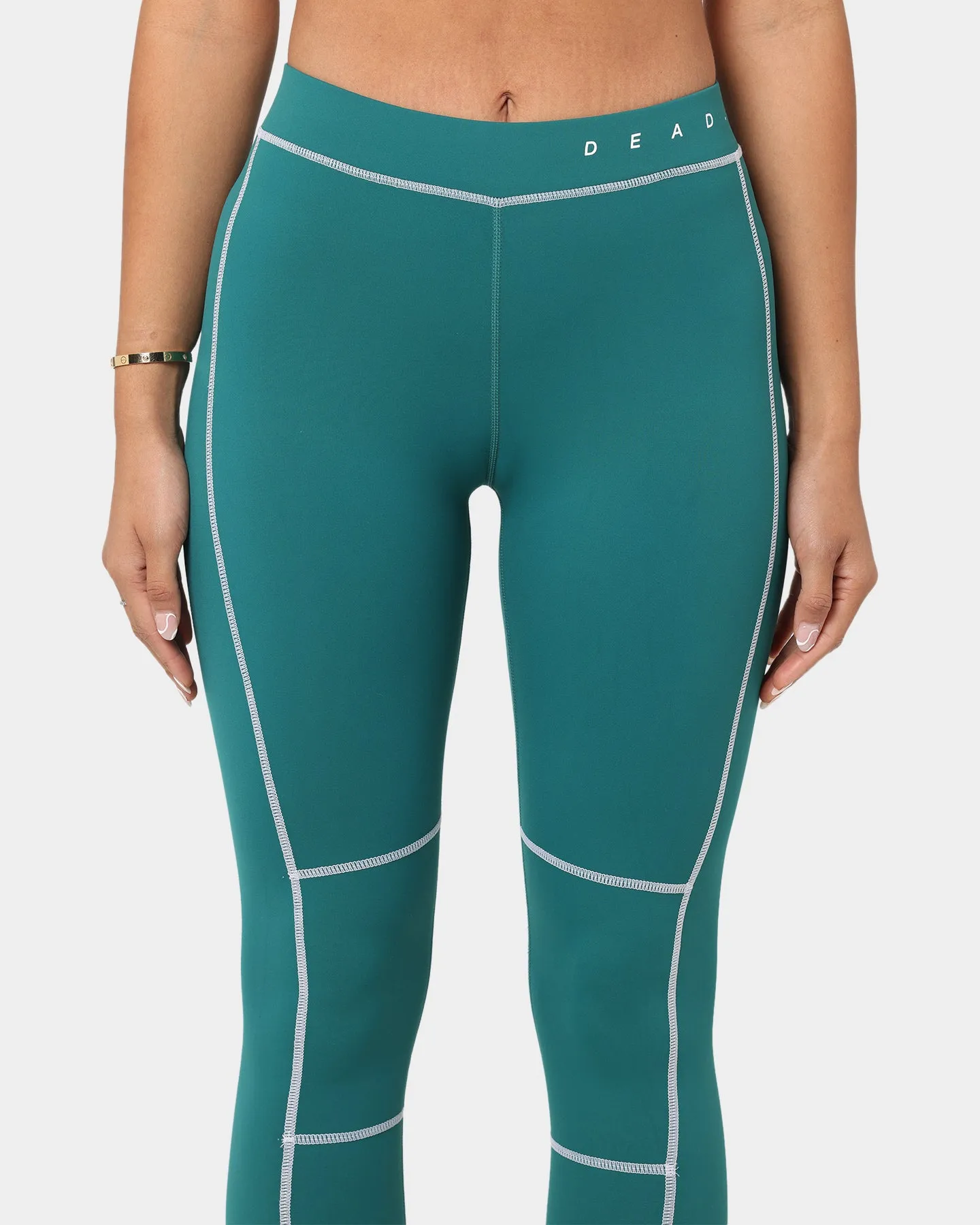 Dead Studios Women's Biker Tight Teal