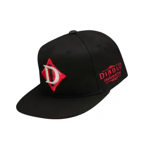 Diablo Immortal Black Snapback Hat