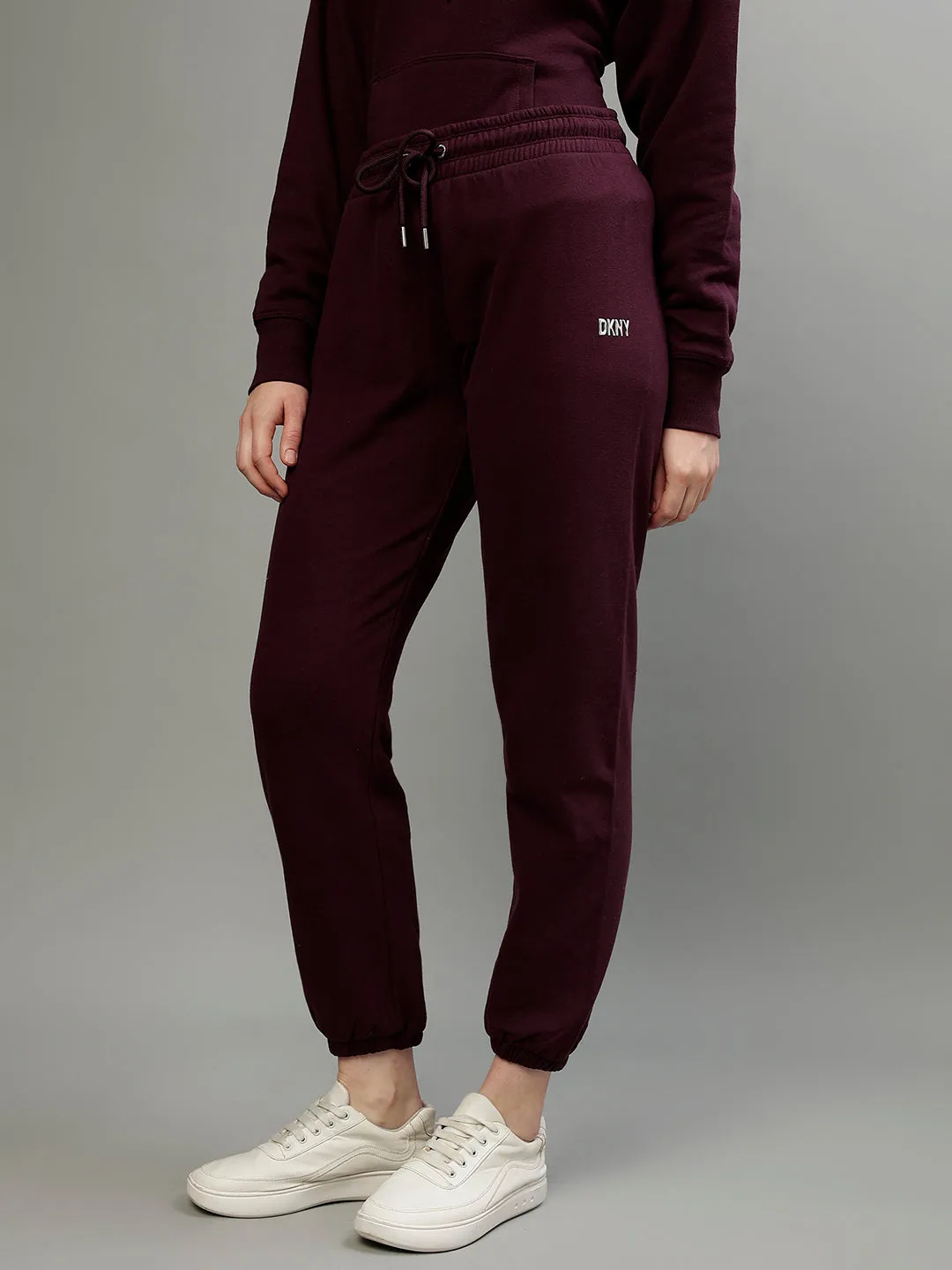 Dkny Women Solid Regular Fit Sweatpant