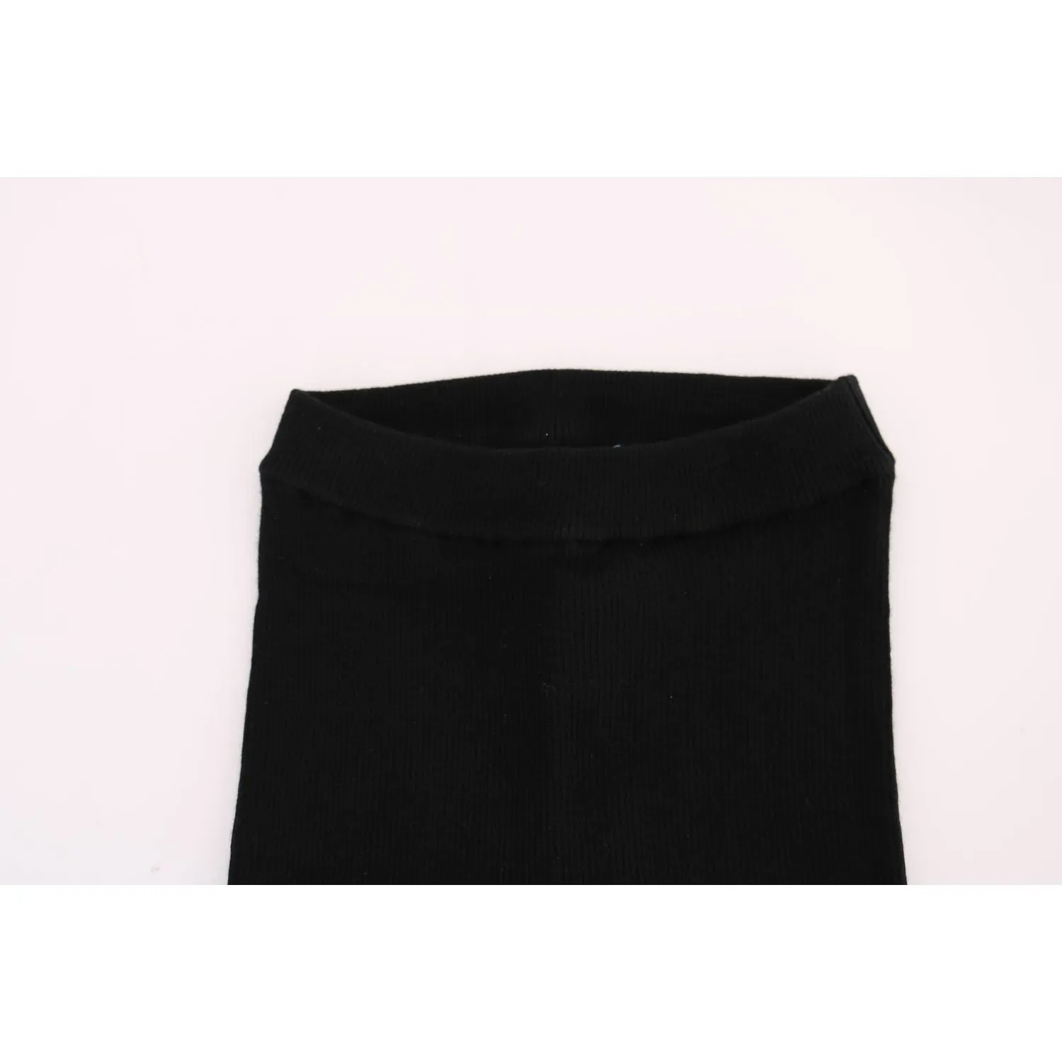 Dolce & Gabbana Elegant Black Cashmere Pants