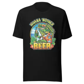 Drinking T-shirt Inguana 'Nother Beer Short Sleeve 100% Cotton Crew Neck Unisex Top